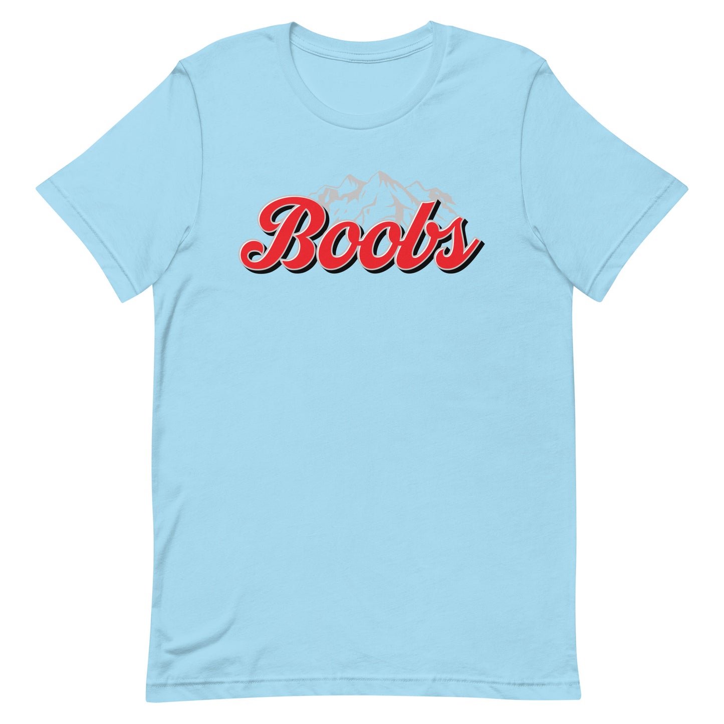 Boobs (Coors) Unisex t-shirt