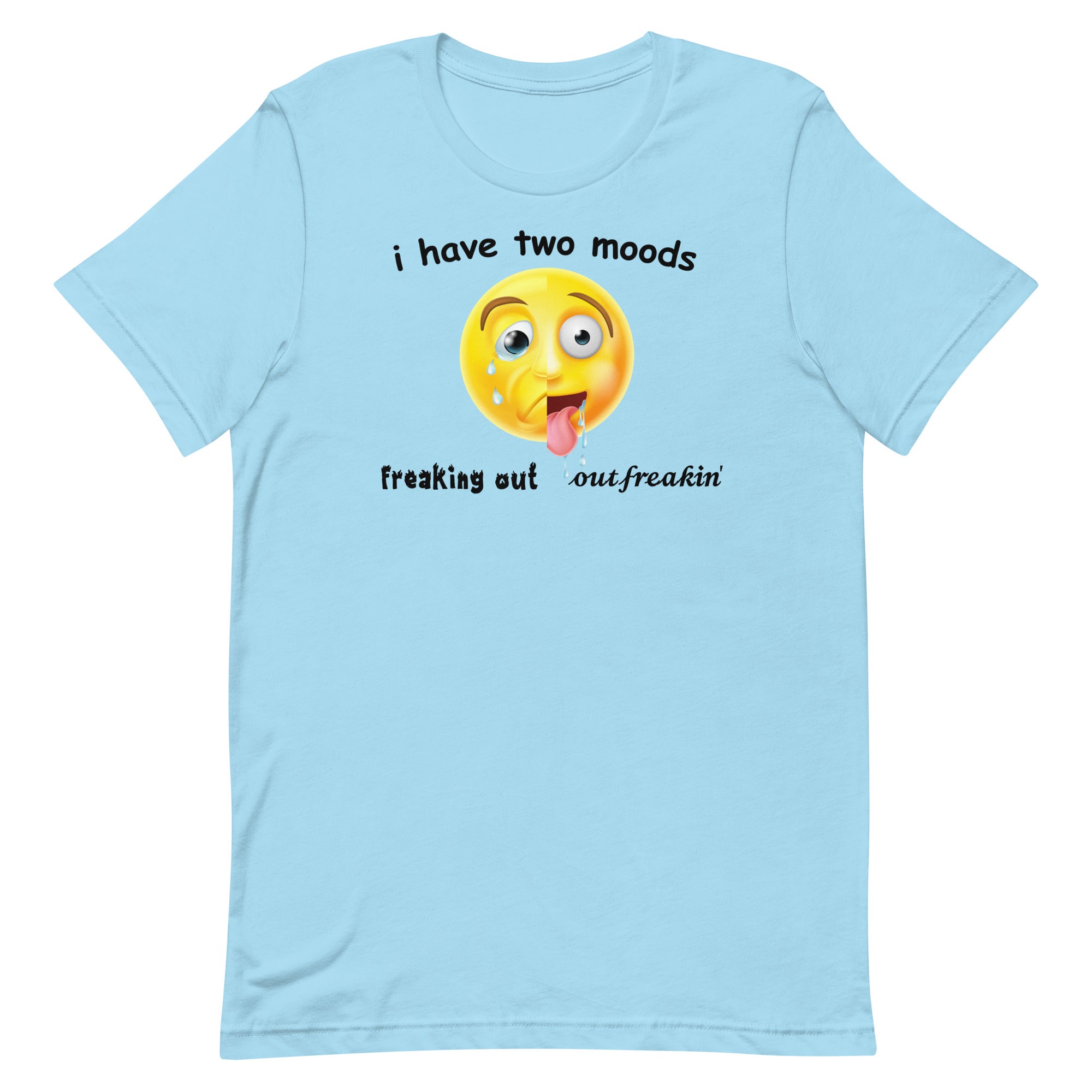 Freaking Out Out Freakin' (Emoji) Unisex t-shirt