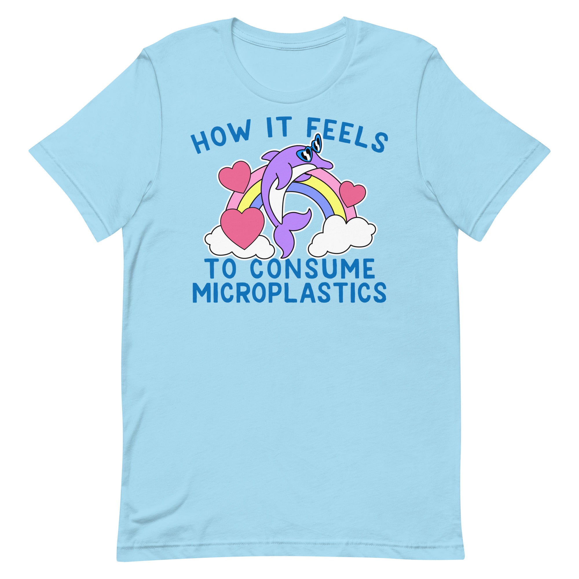 How it Feels to Consume Microplastics Unisex t-shirt