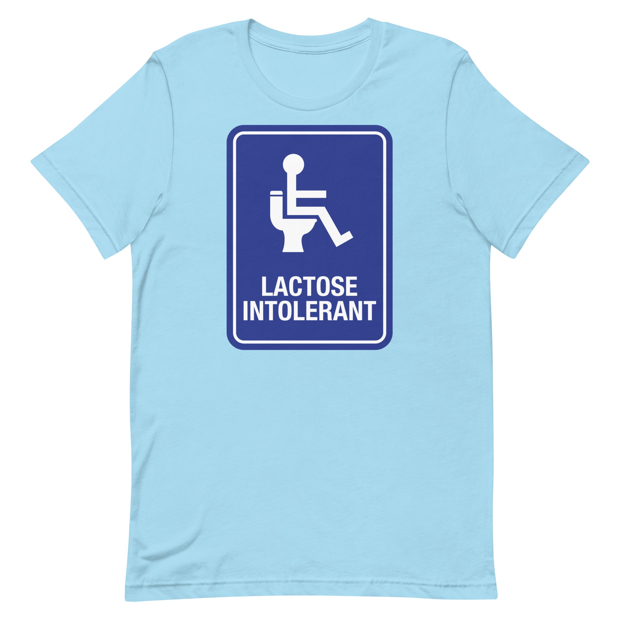 Lactose Intolerant Handicap Unisex t-shirt