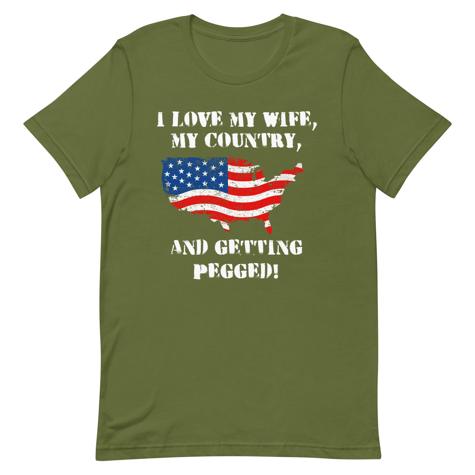 I Love My Country Unisex t-shirt