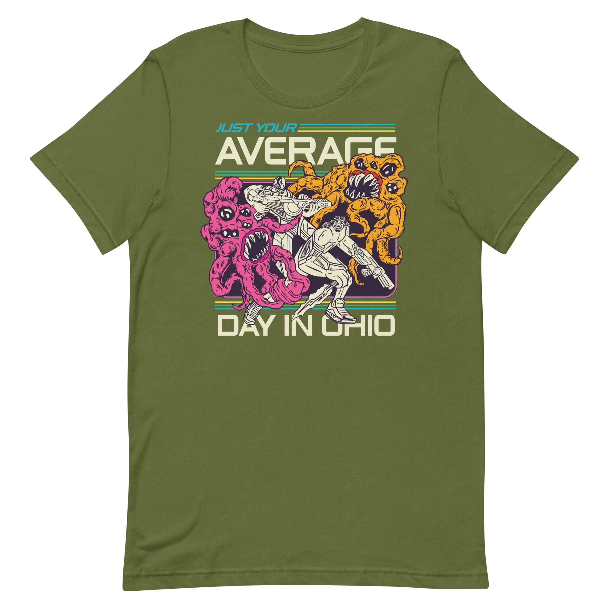 Your Average Day in Ohio Unisex t-shirt