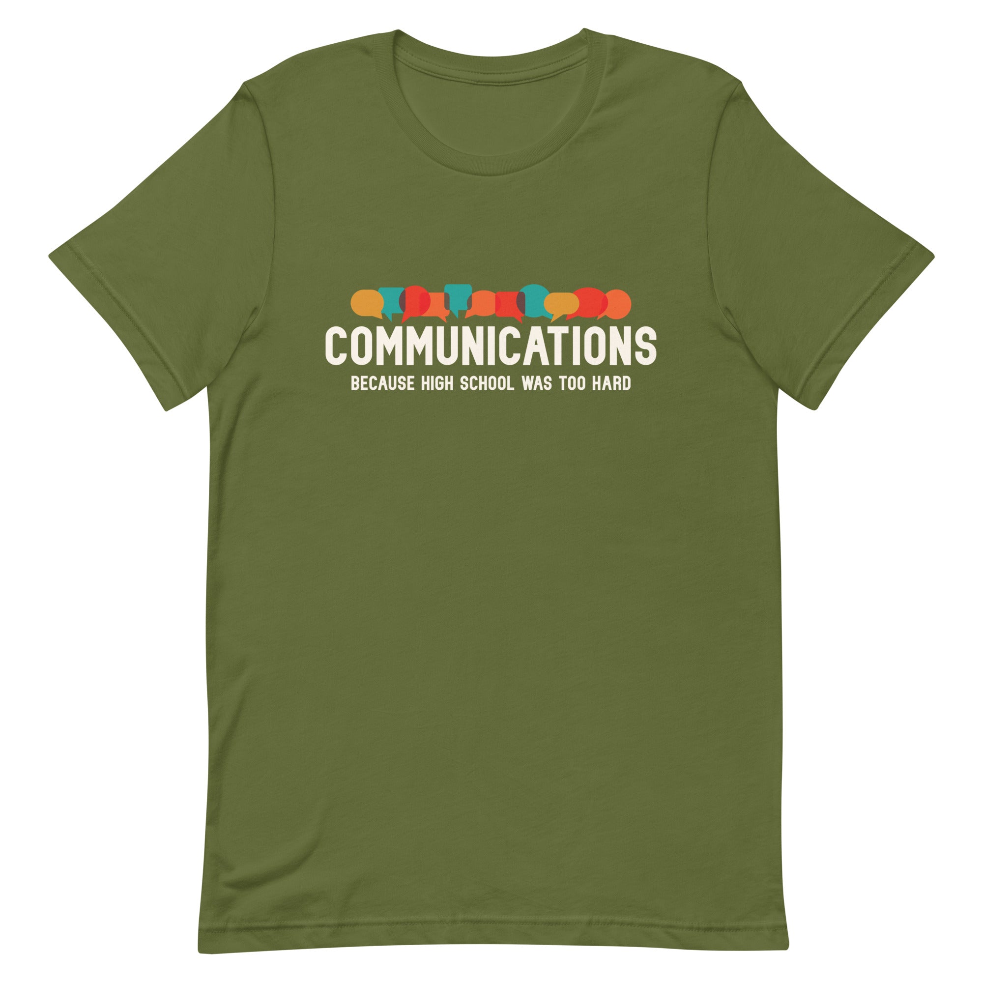 Communications Major Unisex t-shirt