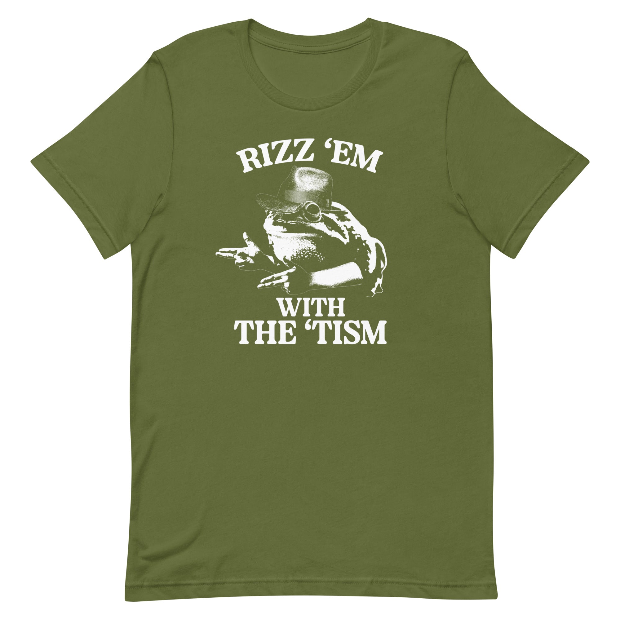 Rizz 'Em With the 'Tism (Frog) Unisex t-shirt