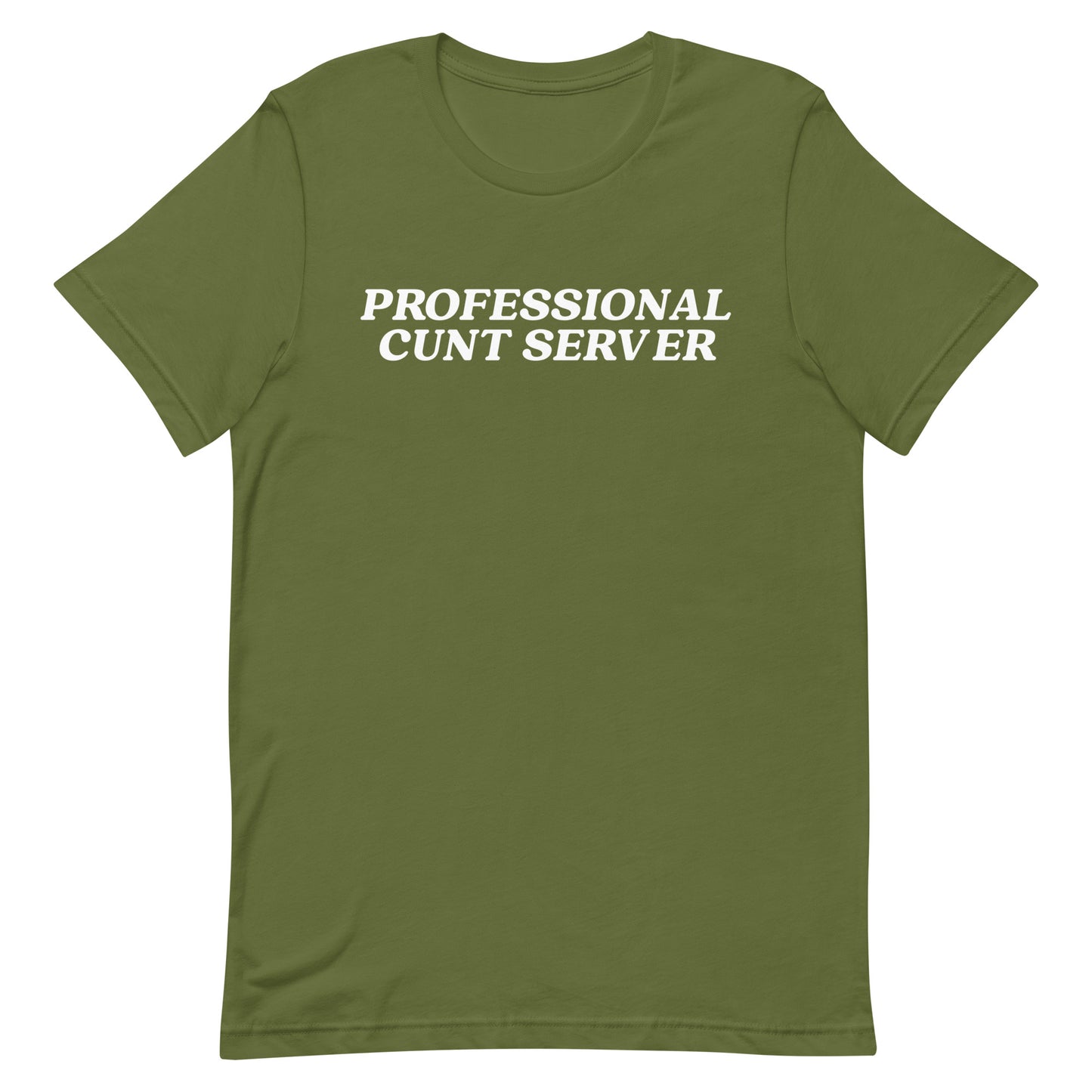 Professional Cunt Server Unisex t-shirt