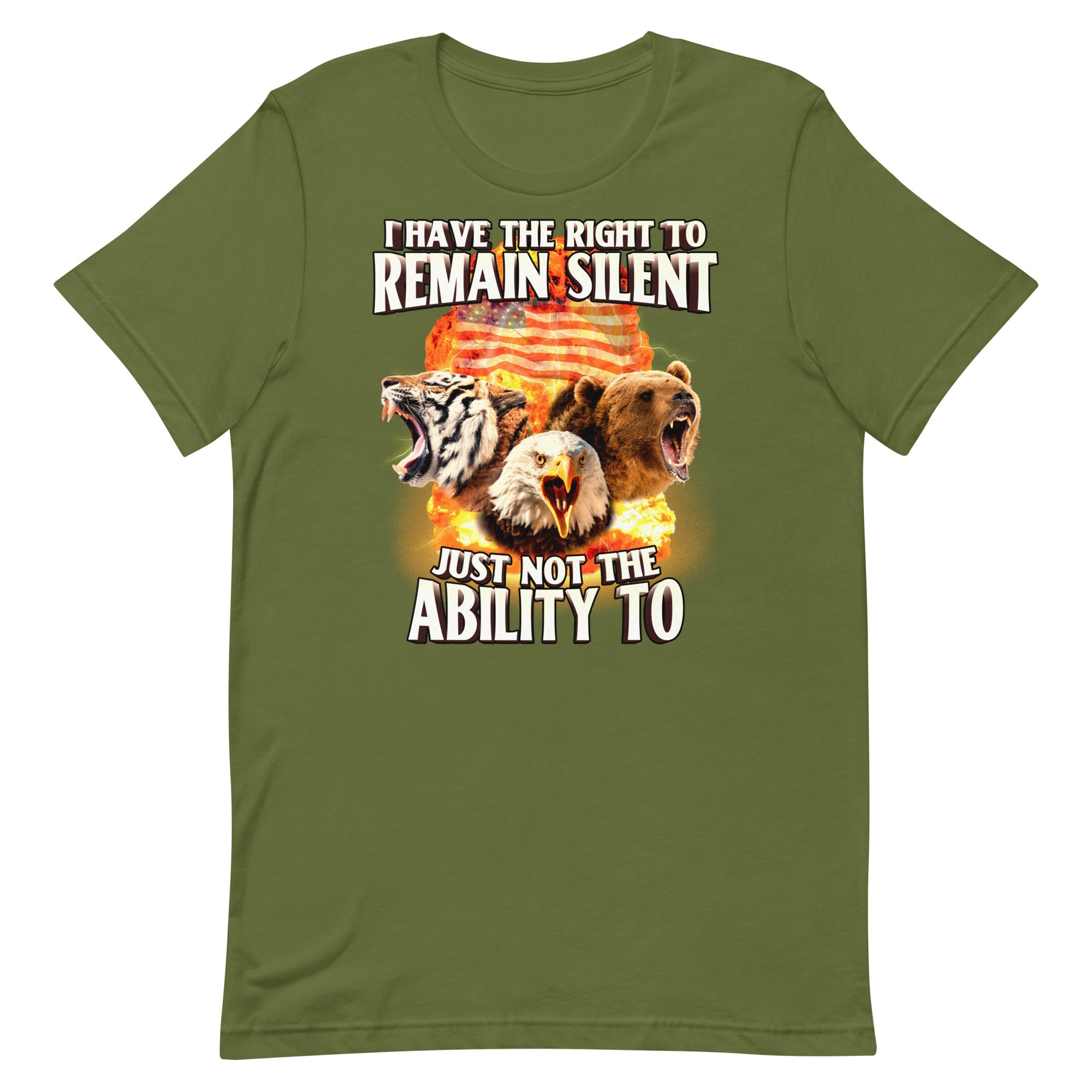 The Right to Remain Silent Unisex t-shirt