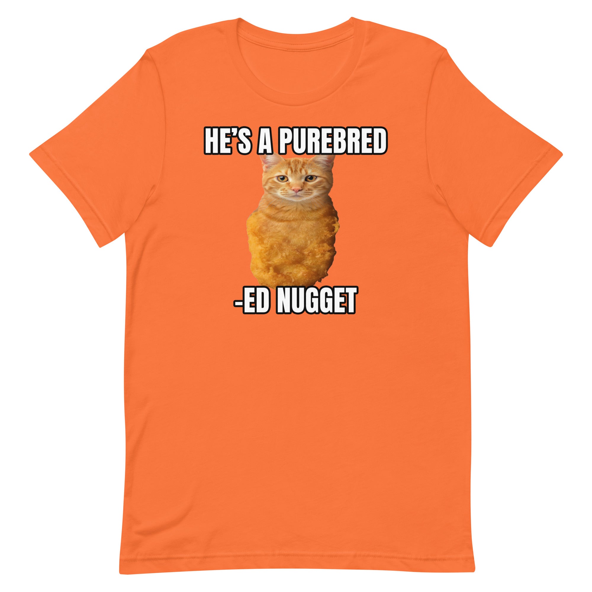 Cat Nugget (Purebred) Unisex t-shirt