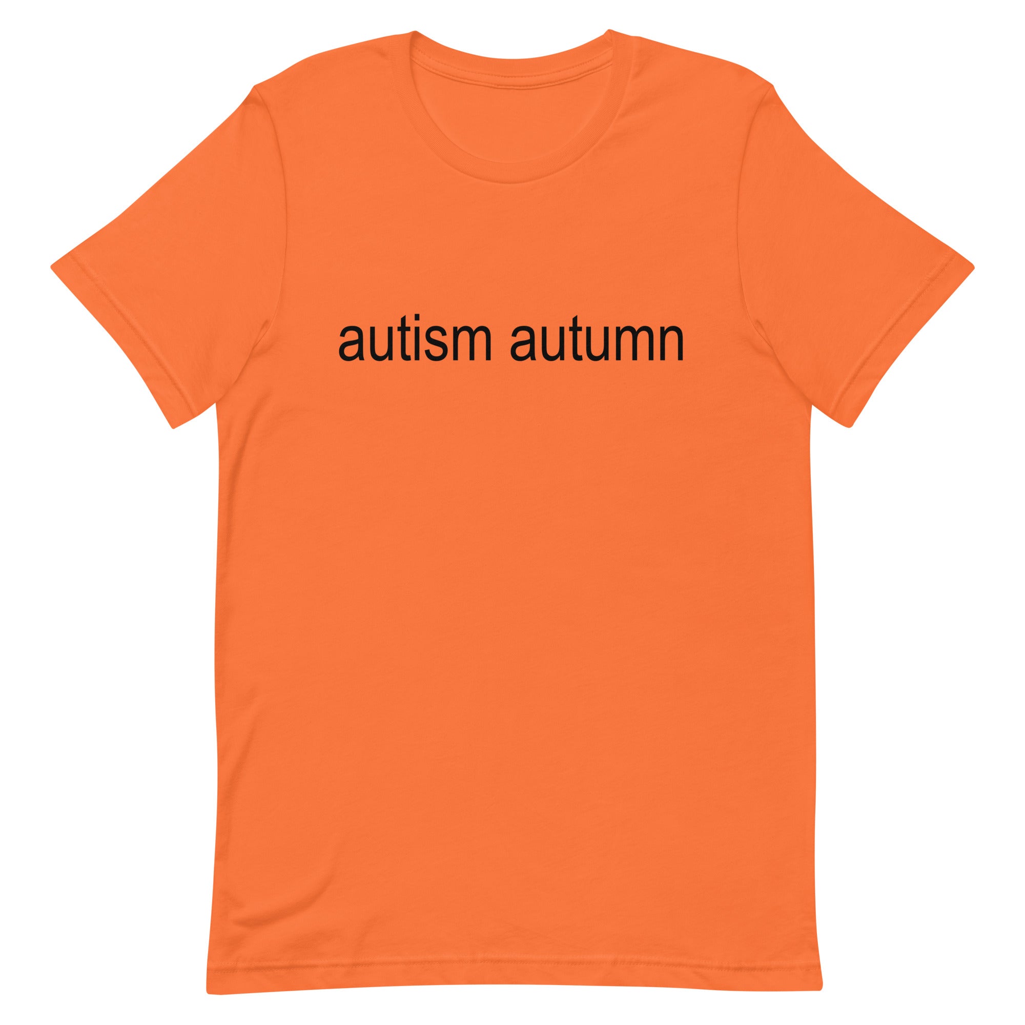 Autism Autumn Unisex t-shirt