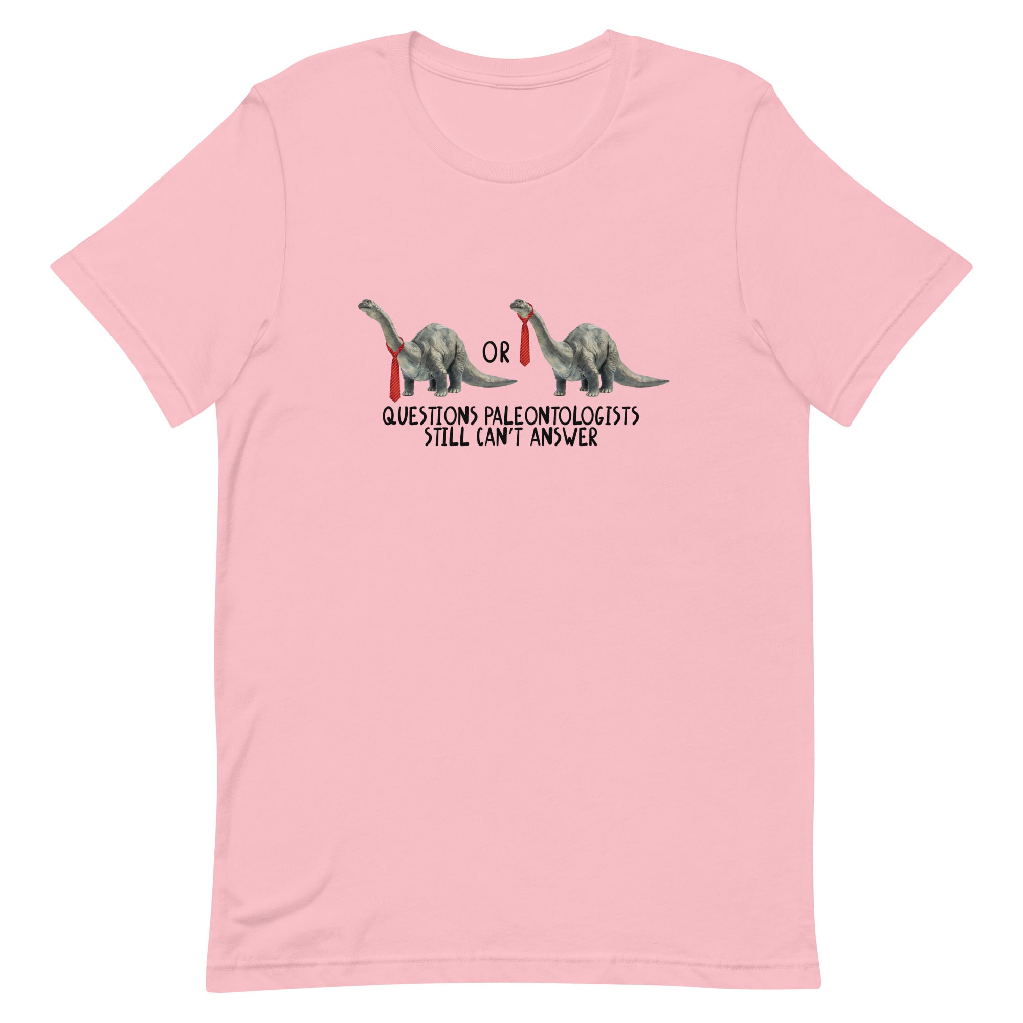 Questions Paleontologists Still Can’t Answer Unisex t-shirt