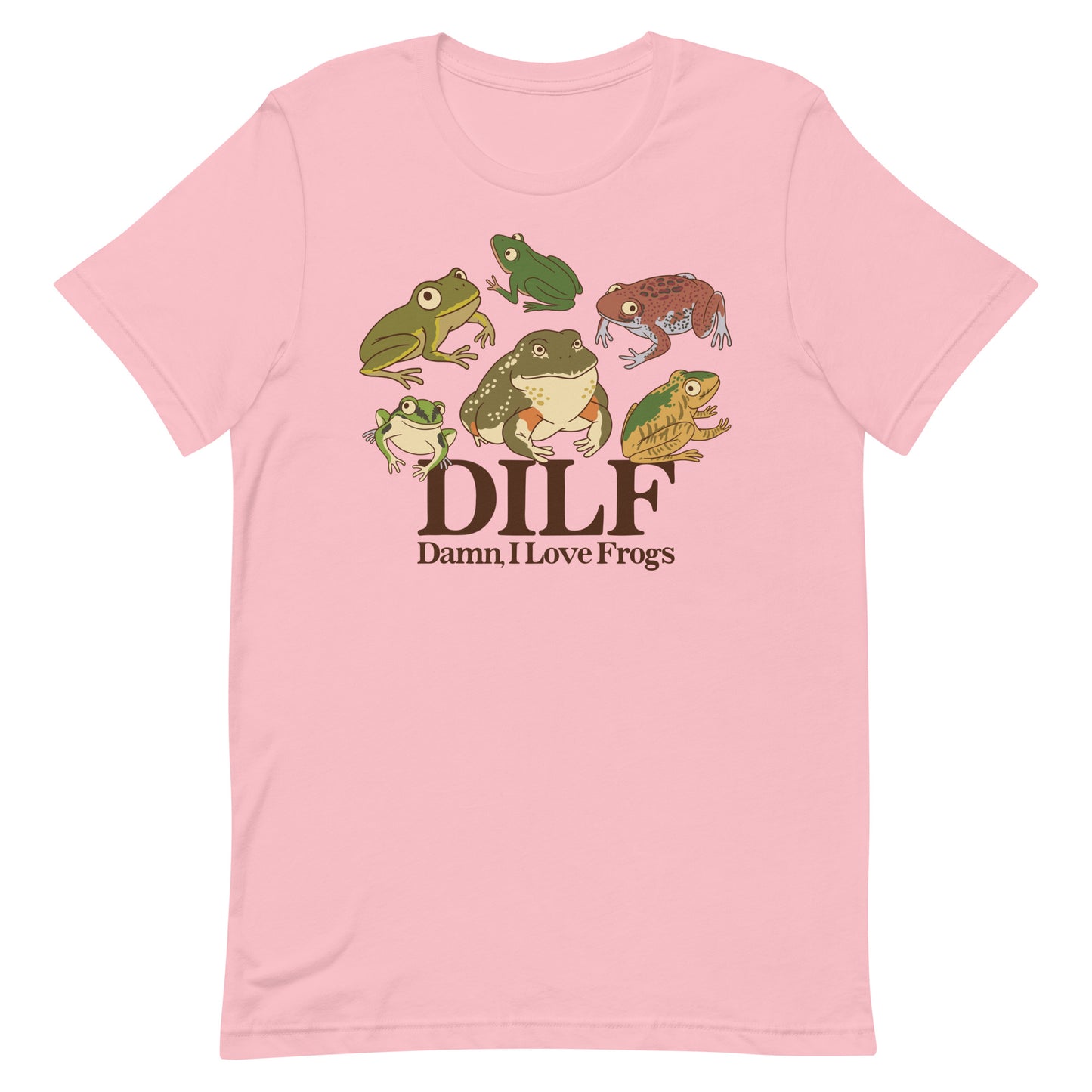 DILF (Damn, I Love Frogs) Unisex t-shirt