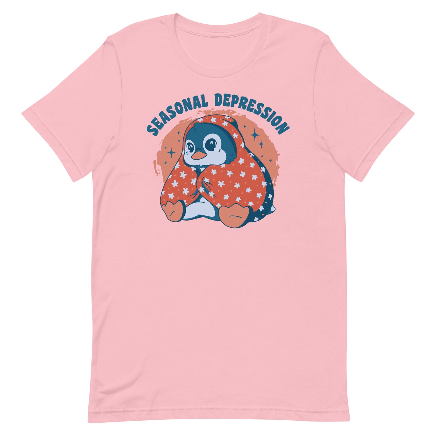 Seasonal Depression Penguin Unisex t-shirt