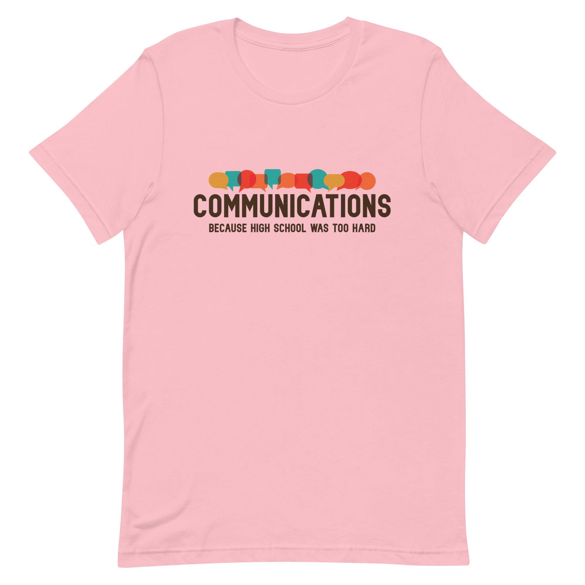 Communications Major Unisex t-shirt