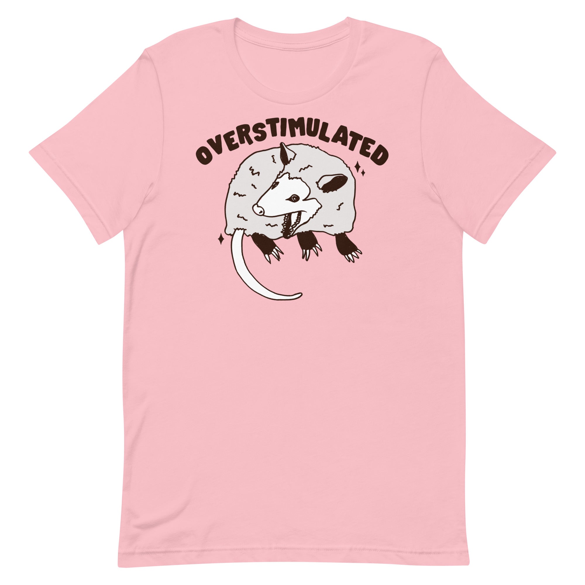 Overstimulated Unisex (Opossum) t-shirt