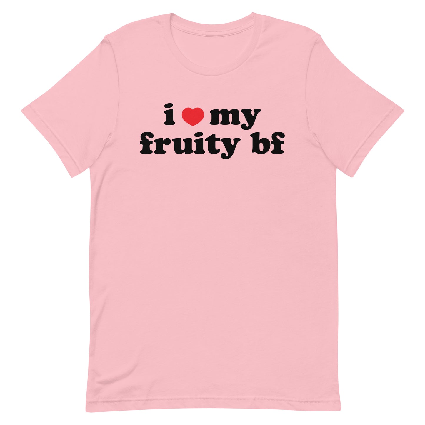 I Heart My Fruity Bf Unisex t-shirt