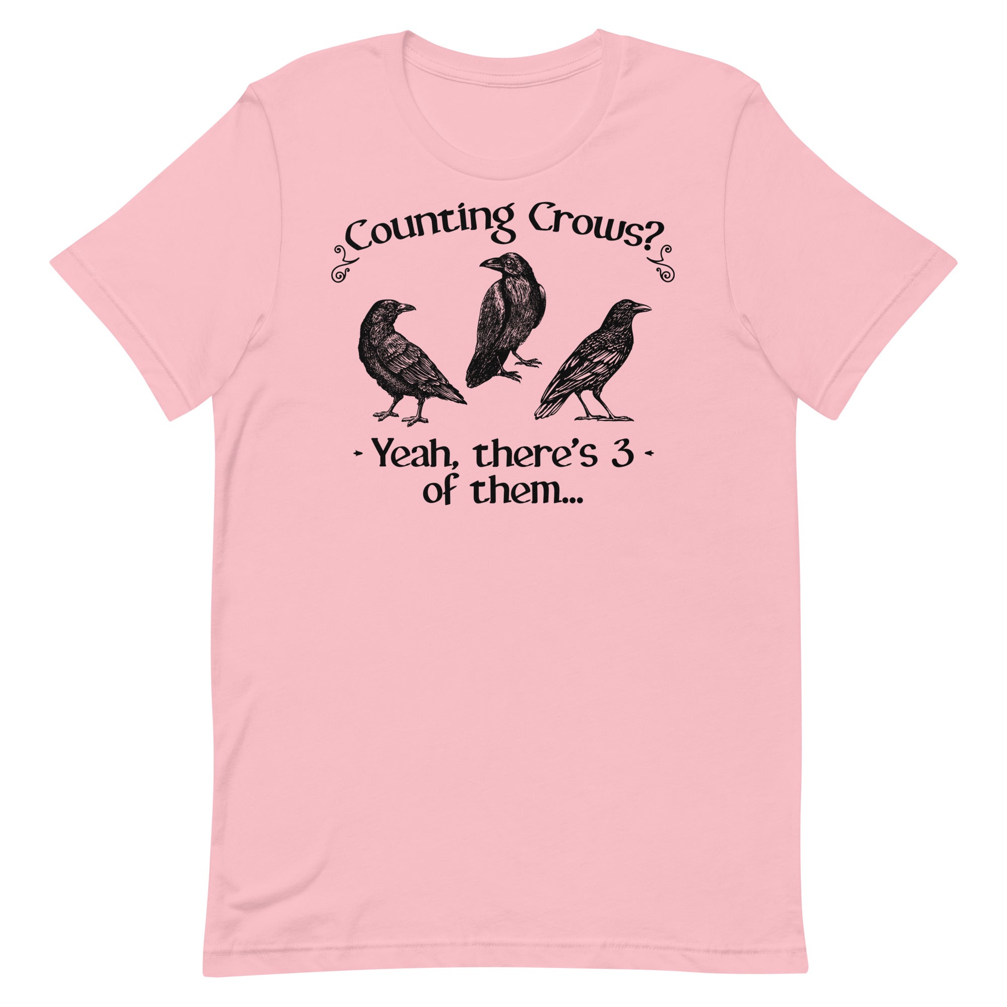 Counting Crows? There's 3 of Them Unisex t-shirt