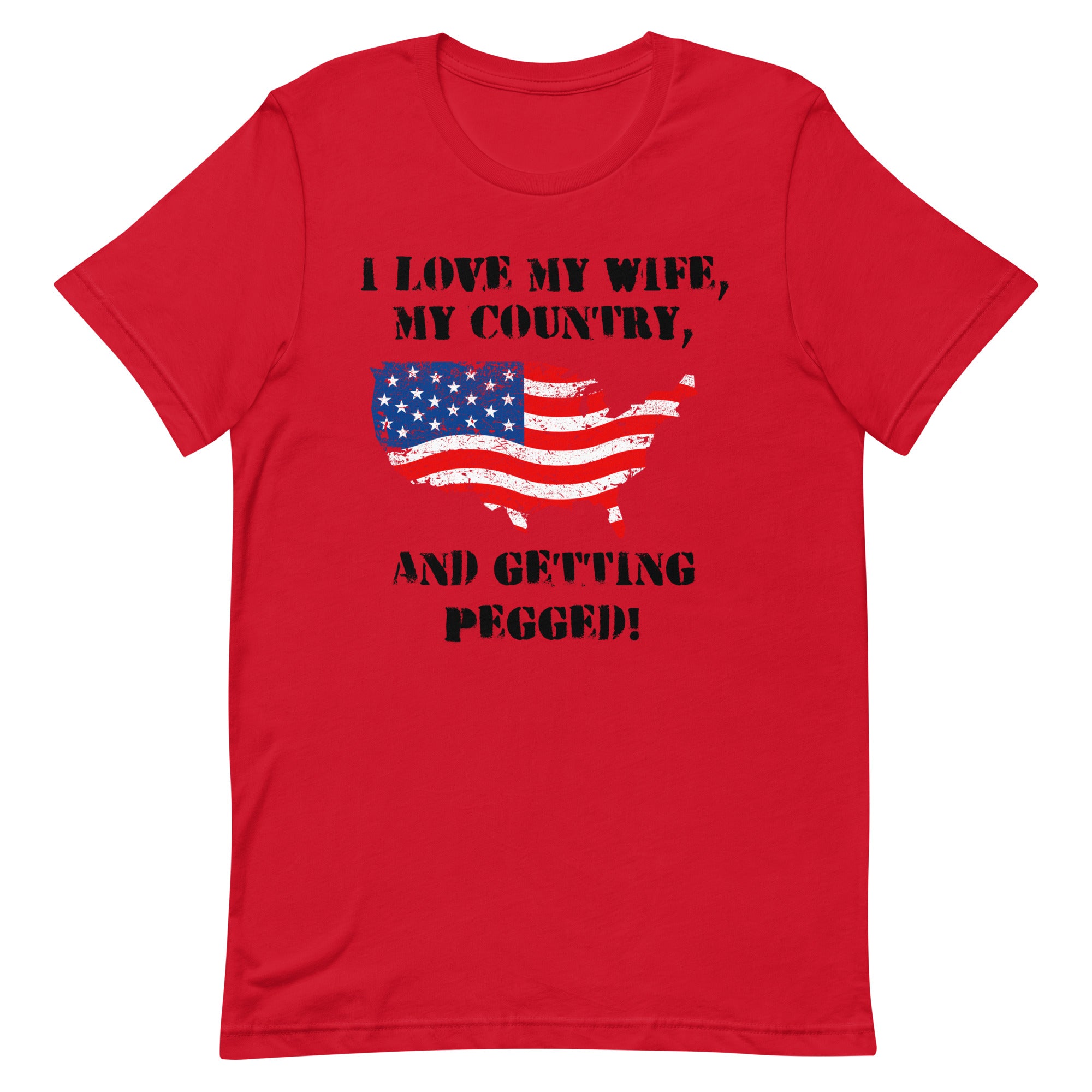 I Love My Country Unisex t-shirt