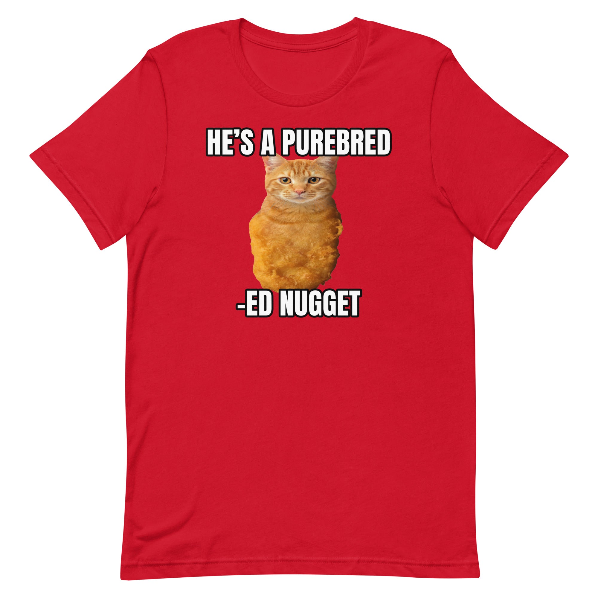 Cat Nugget (Purebred) Unisex t-shirt