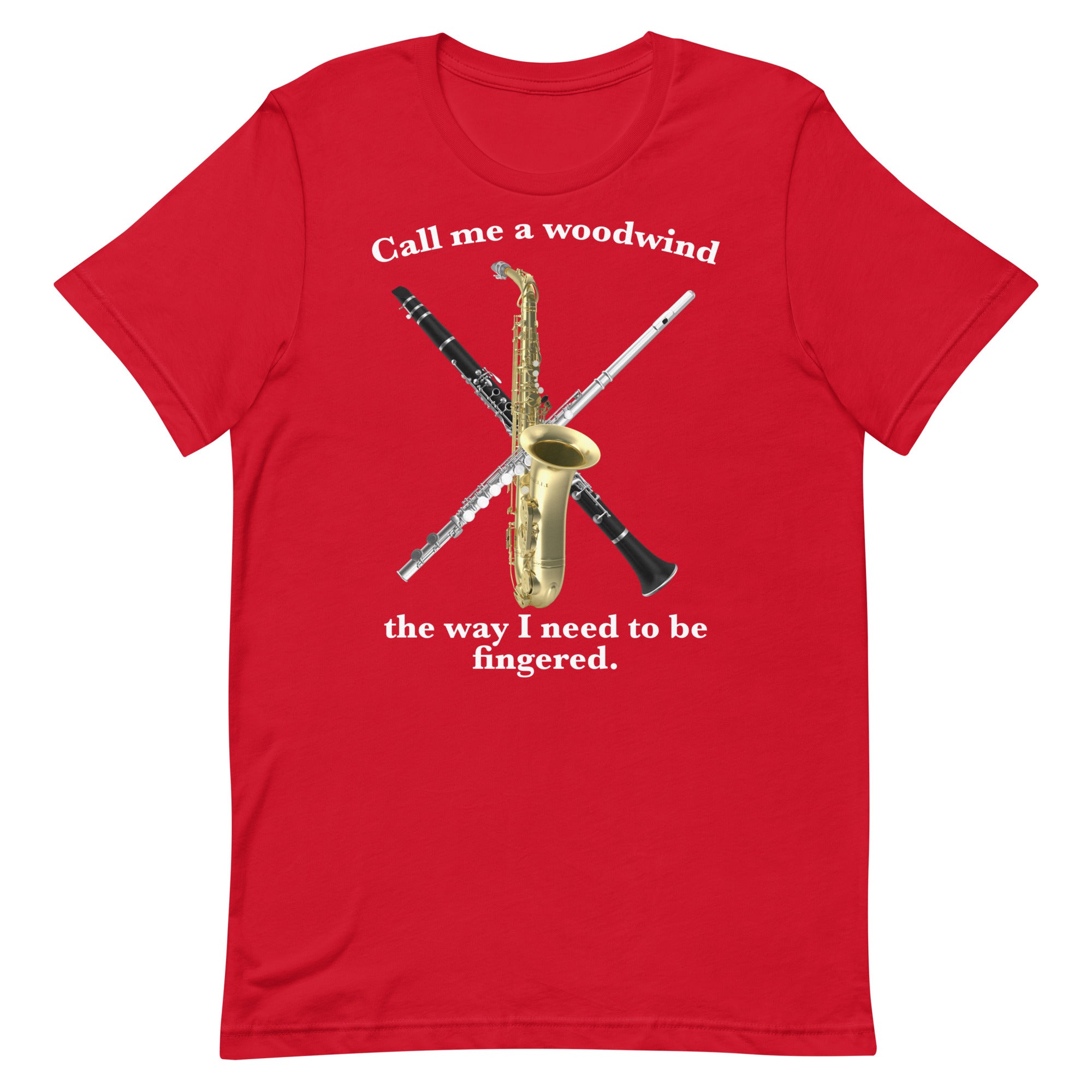 Call Me a Woodwind Unisex t-shirt