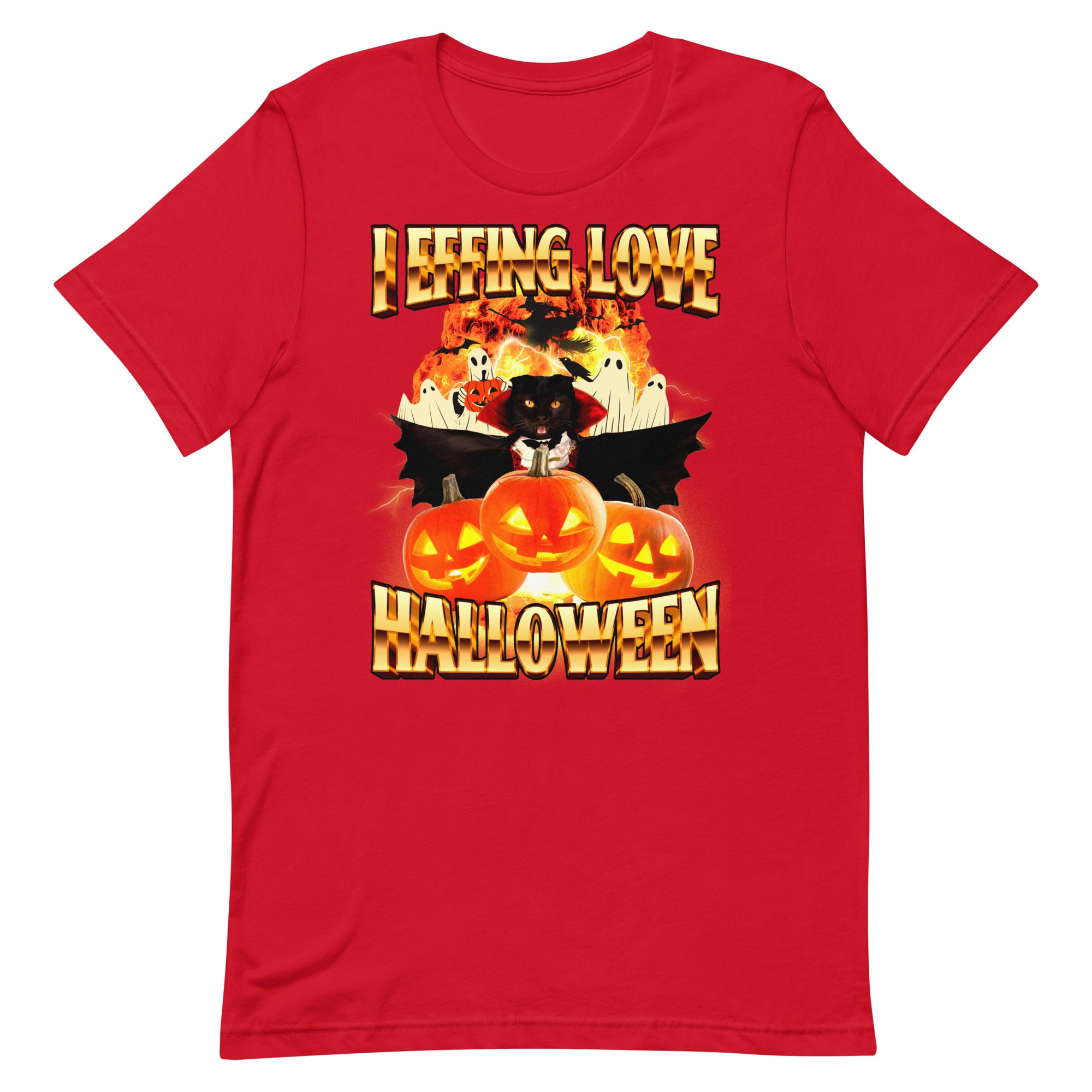 I Effing Love Halloween Unisex t-shirt