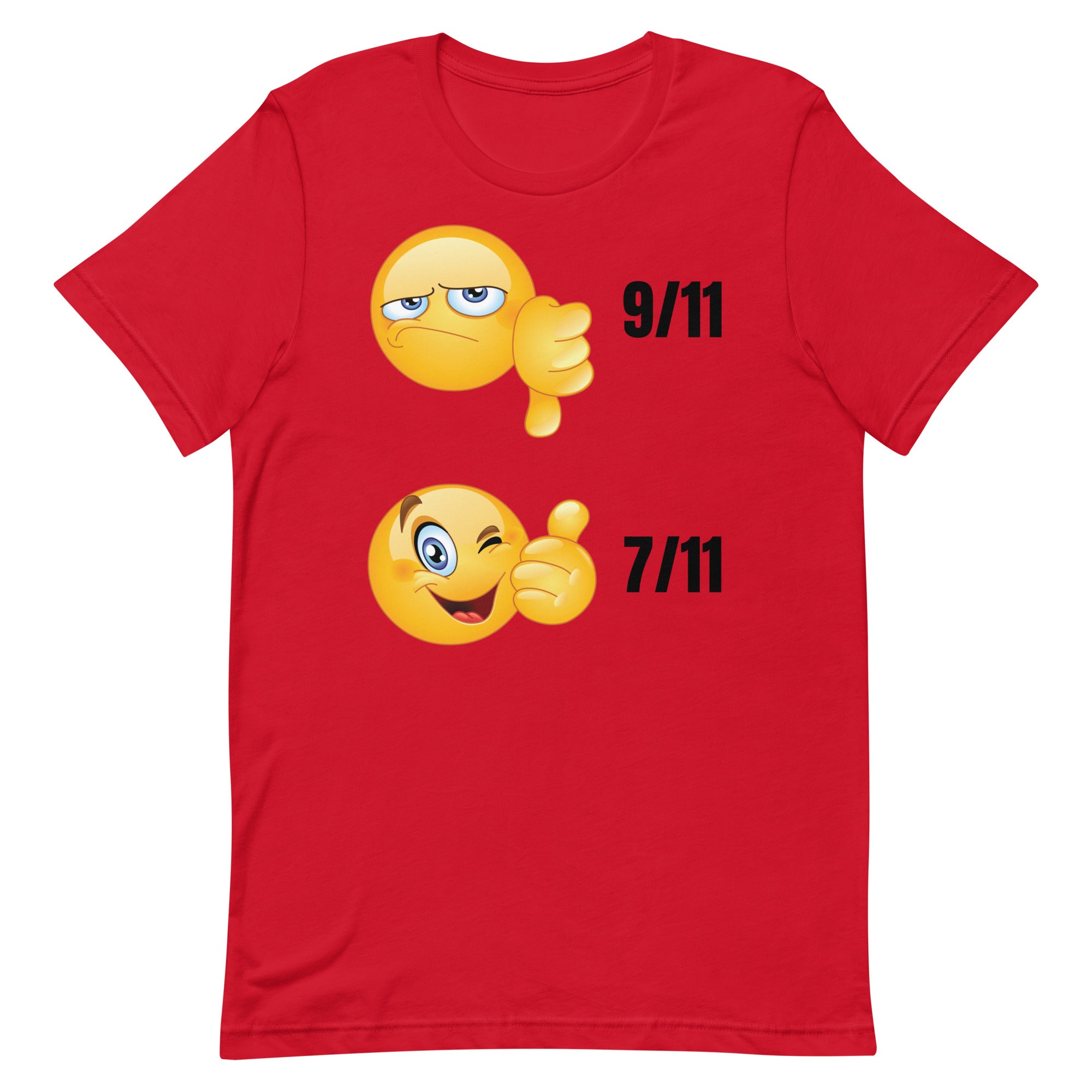 9/11 Bad 7/11 Good Unisex t-shirt