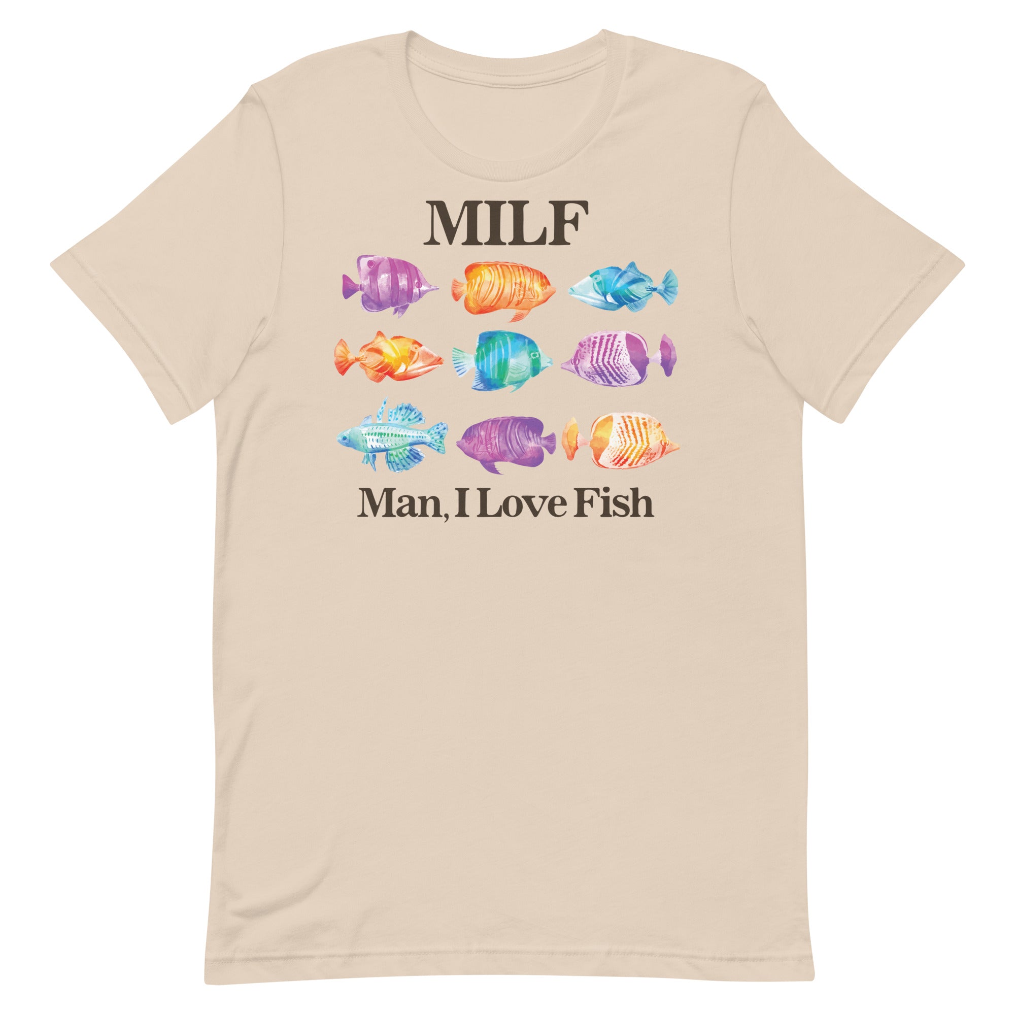 MILF Man I Love Fish Unisex t-shirt