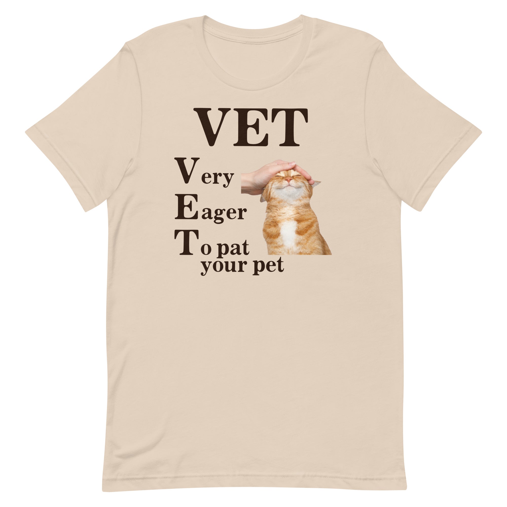 VET (Very Eager to Pat) Unisex t-shirt