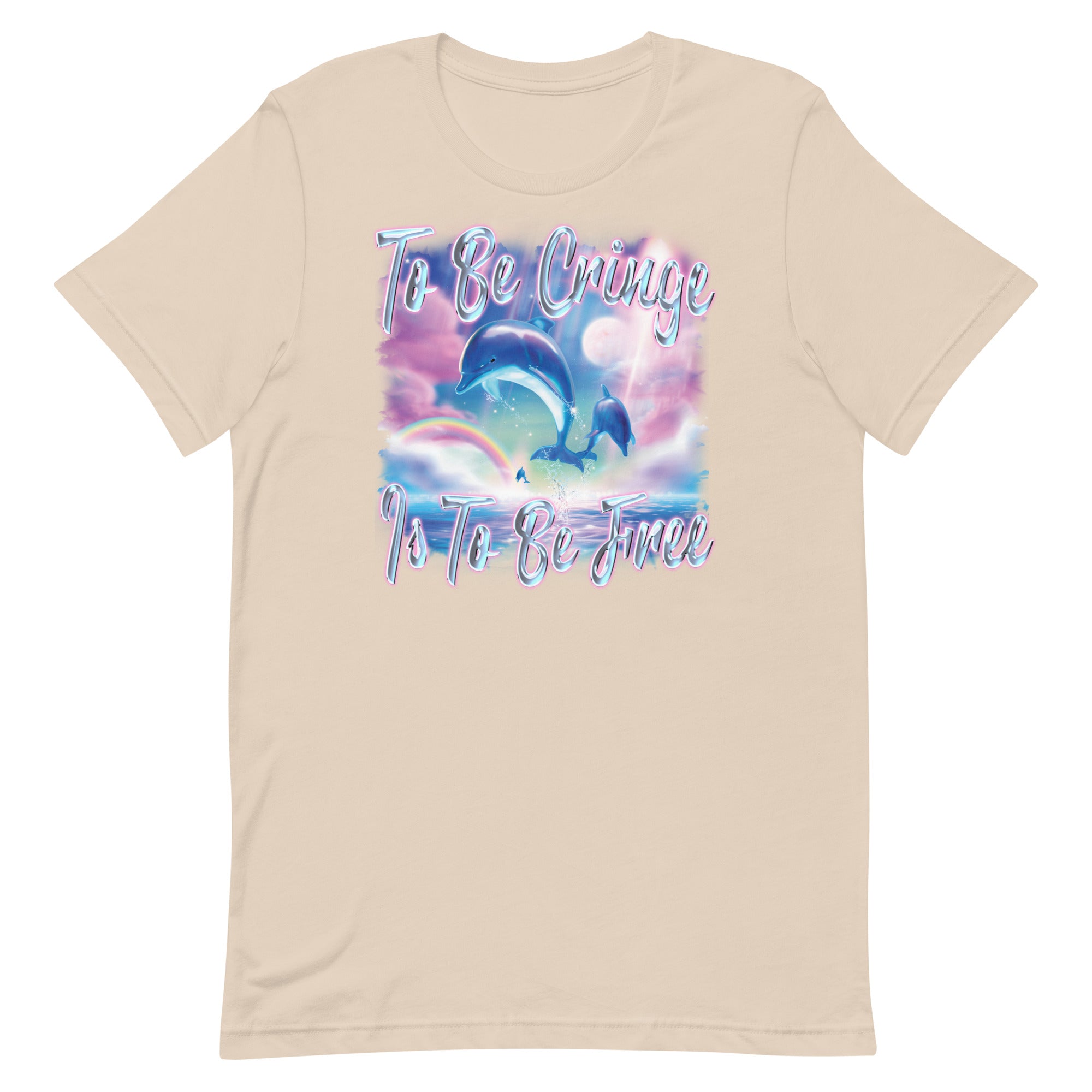 To Be Cringe (Dolphin) Unisex t-shirt