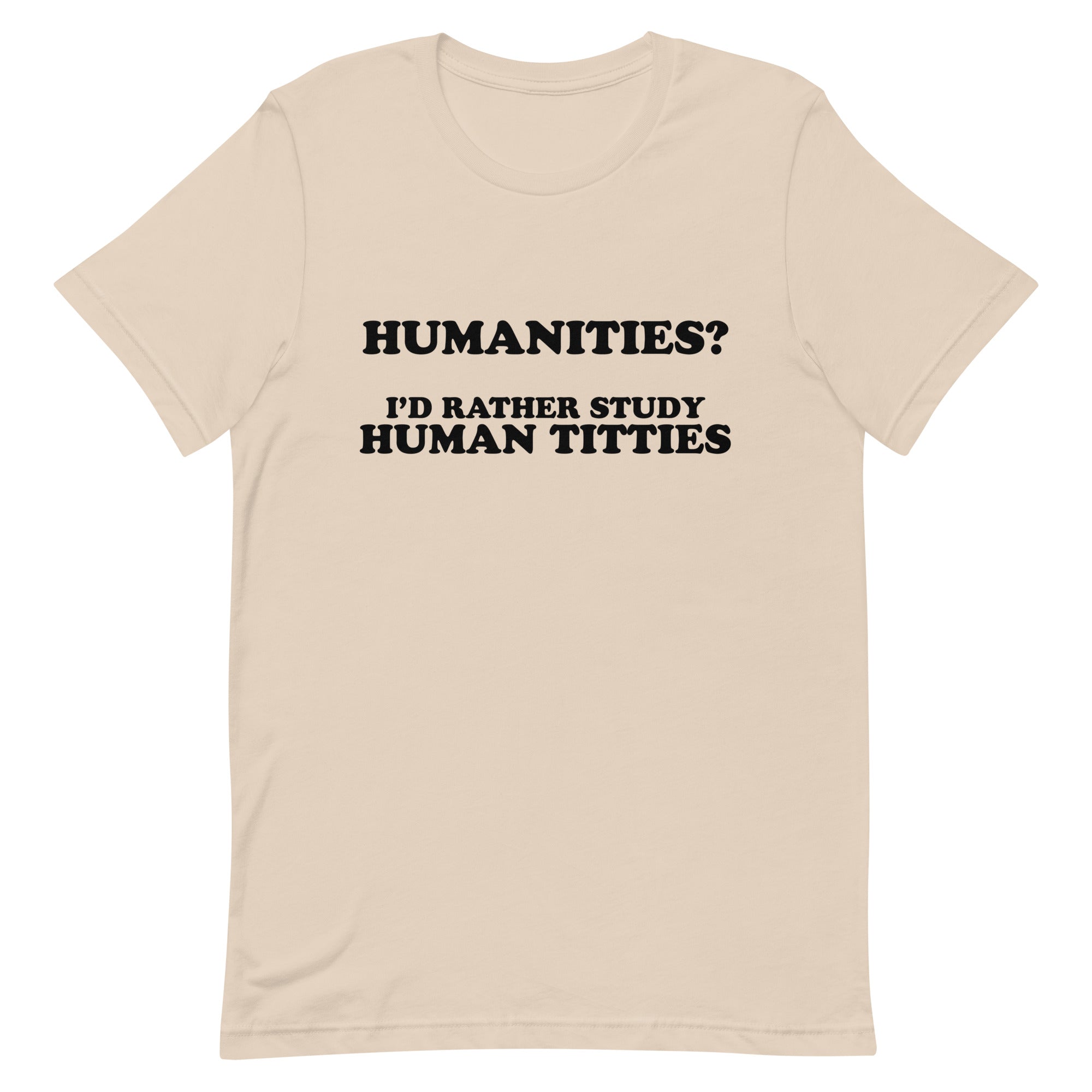 Humanities (Human Titties) Unisex t-shirt