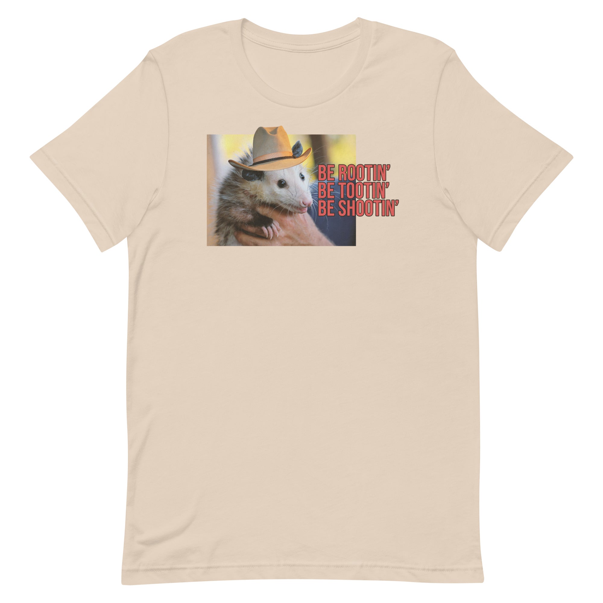 Cowboy Possum unisex t-shirt