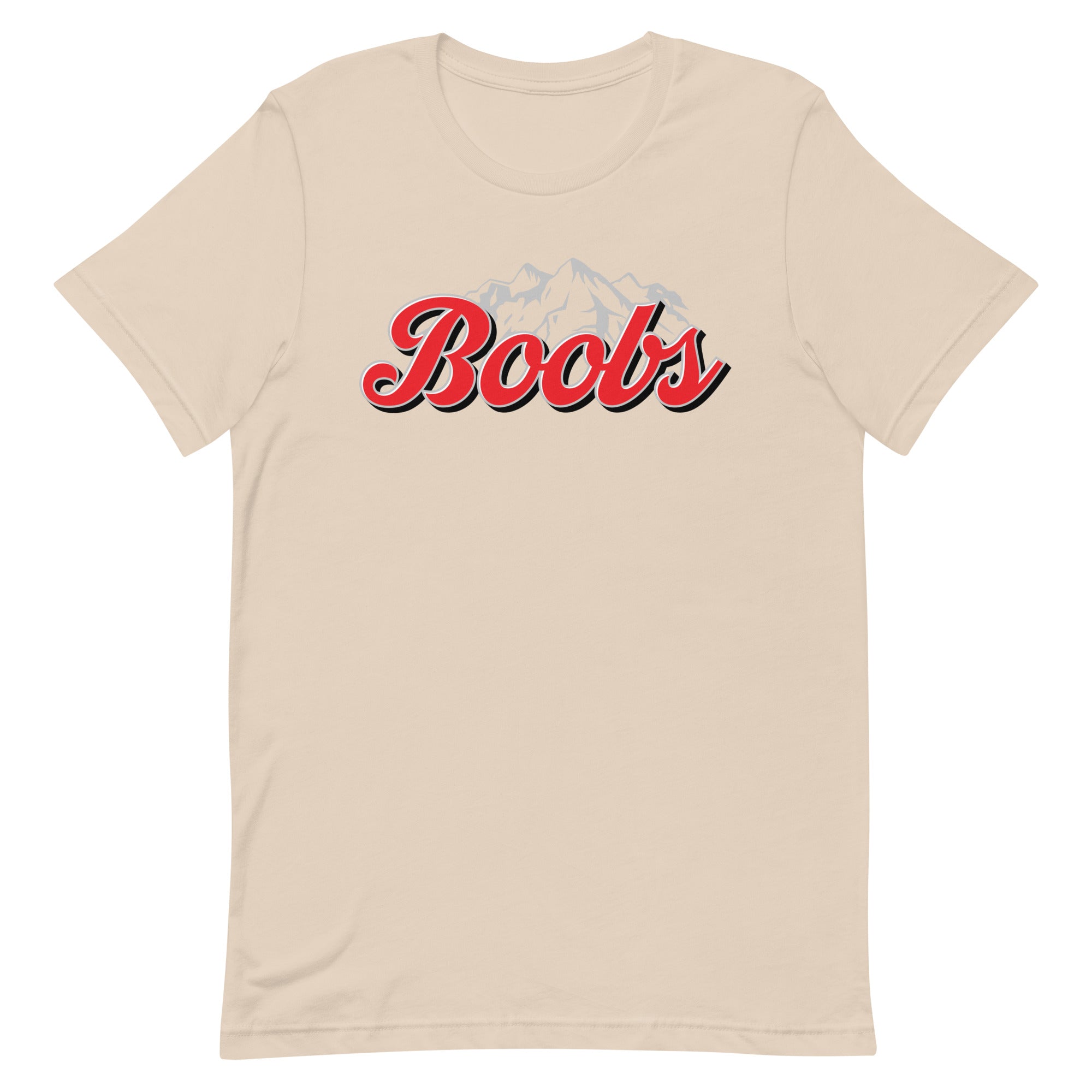 Boobs (Coors) Unisex t-shirt