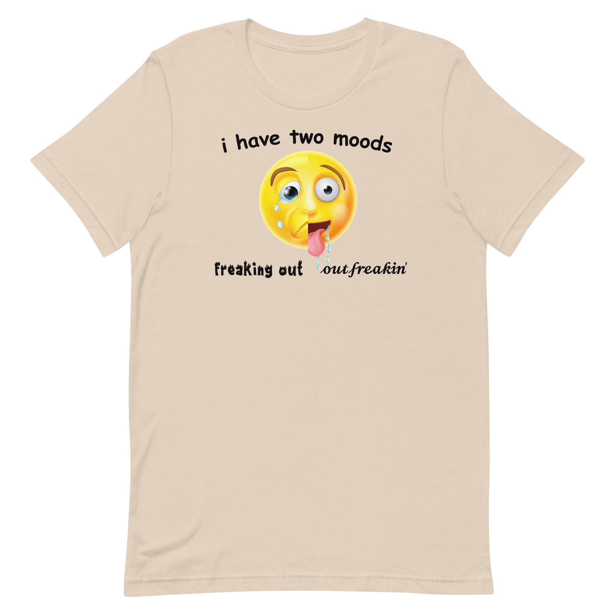 Freaking Out Out Freakin' (Emoji) Unisex t-shirt