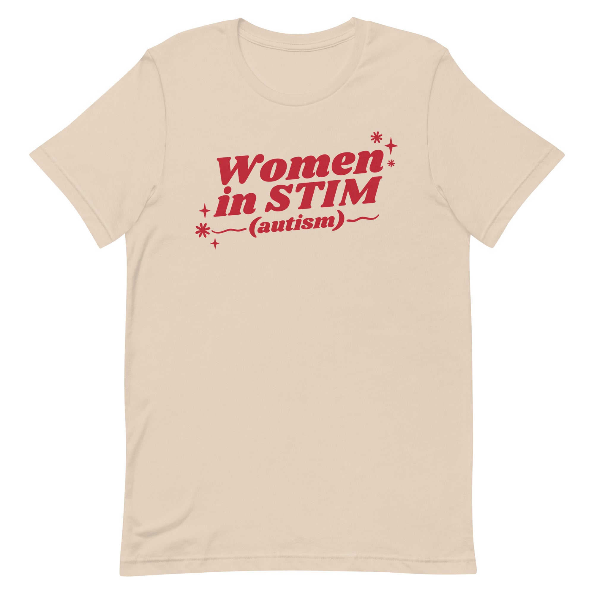 Women in STIM (Autism) Unisex t-shirt