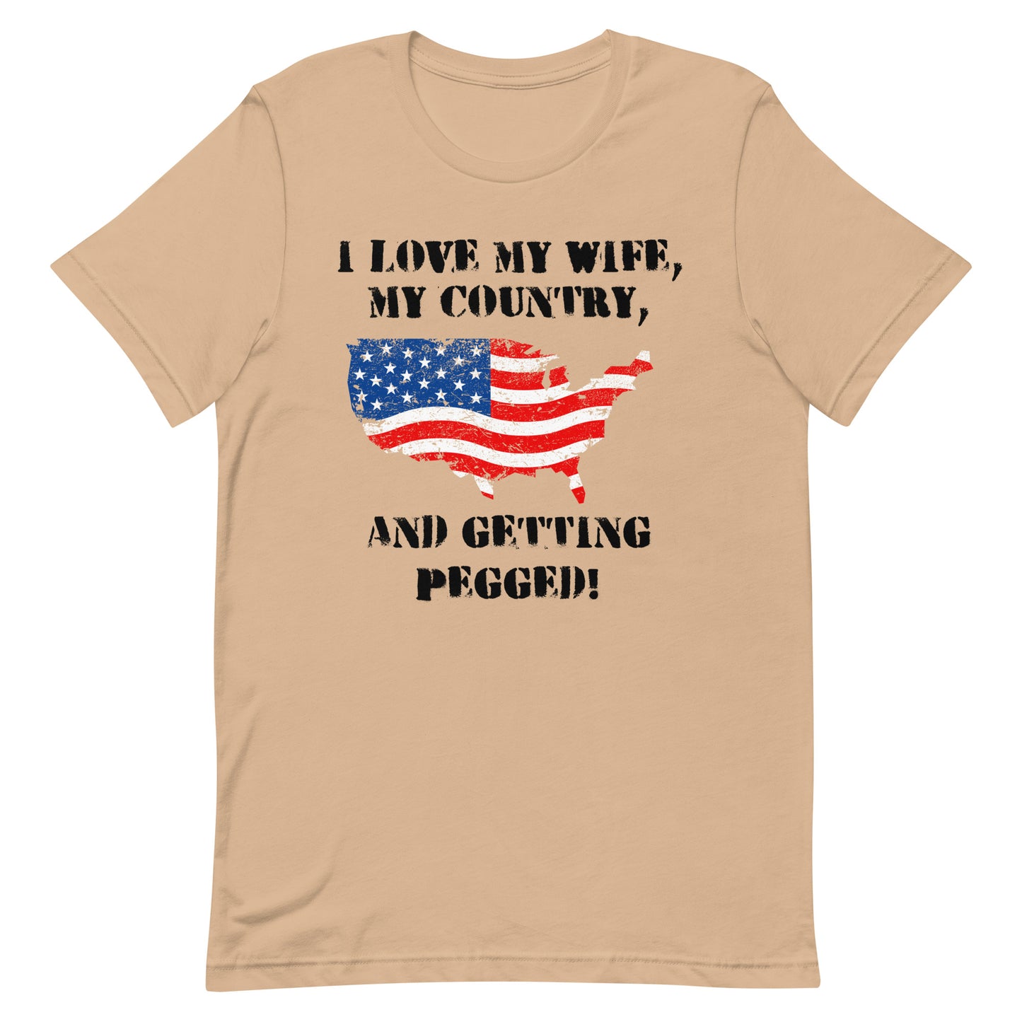 I Love My Country Unisex t-shirt