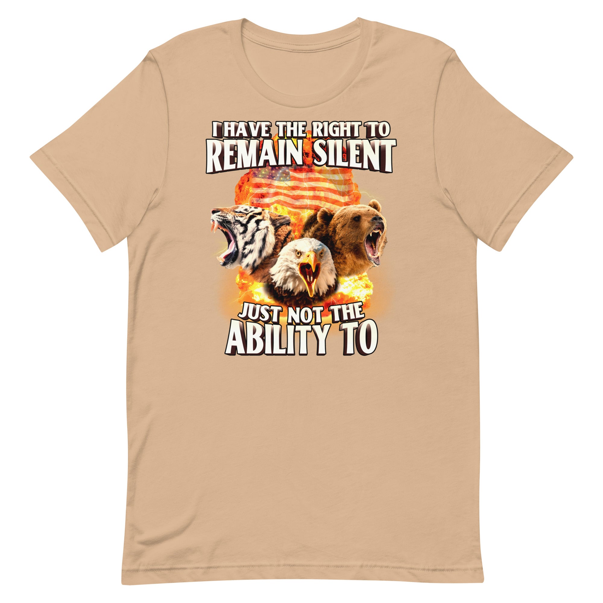 The Right to Remain Silent Unisex t-shirt