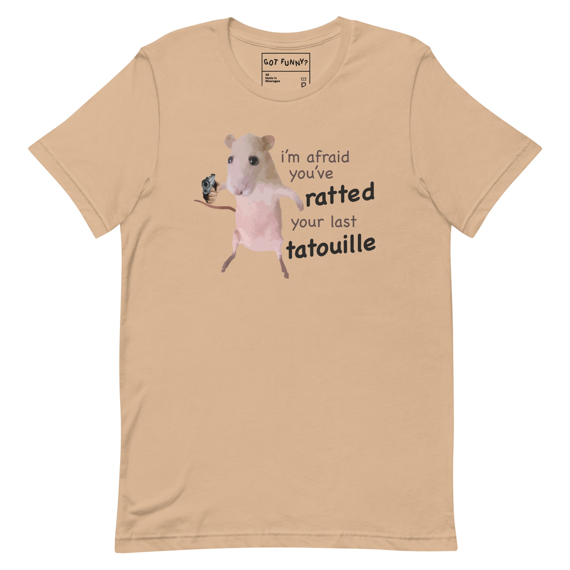 You've Ratted Your Last Tatoullie Unisex t-shirt