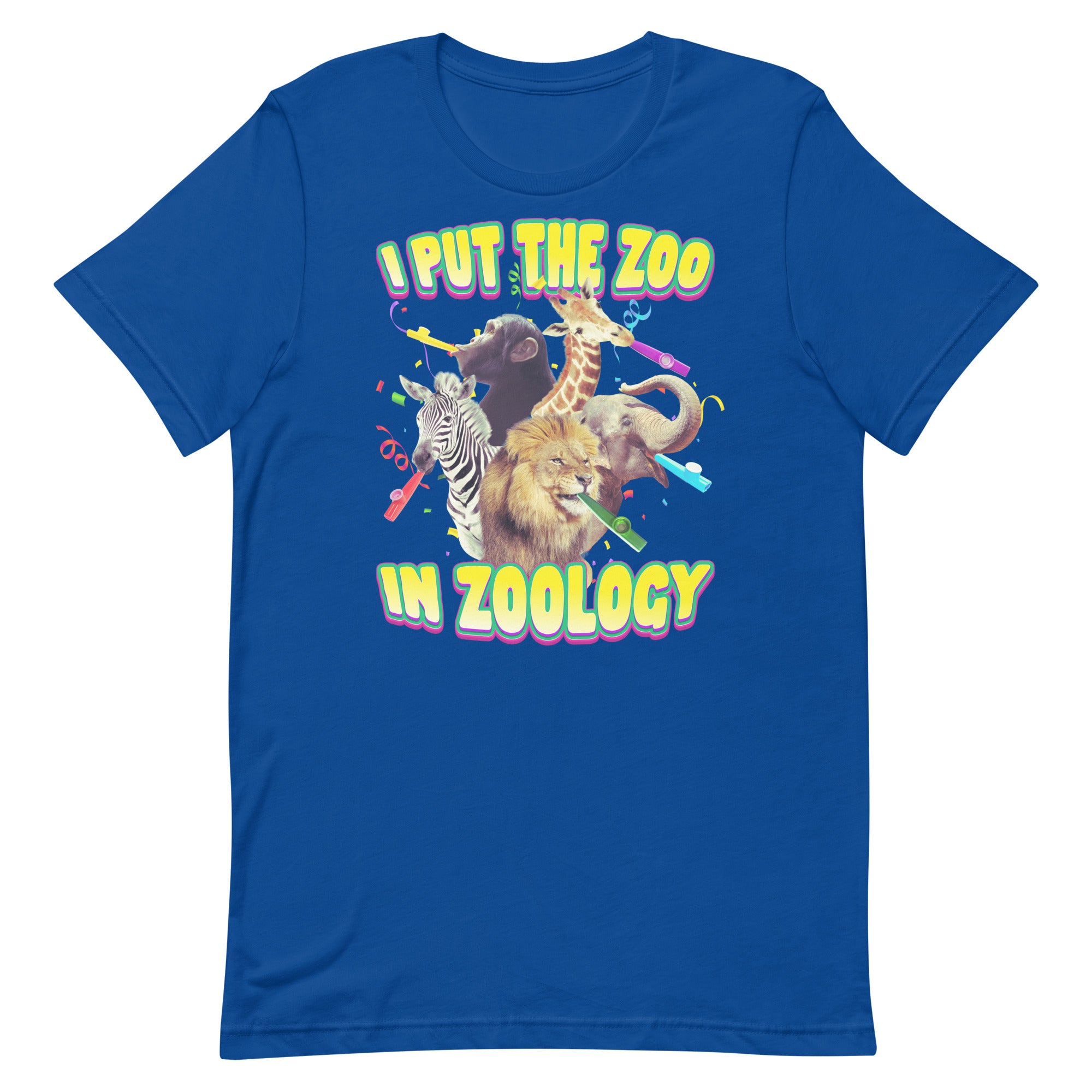 I Put the Zoo in Zoology (Kazoo) Unisex t-shirt