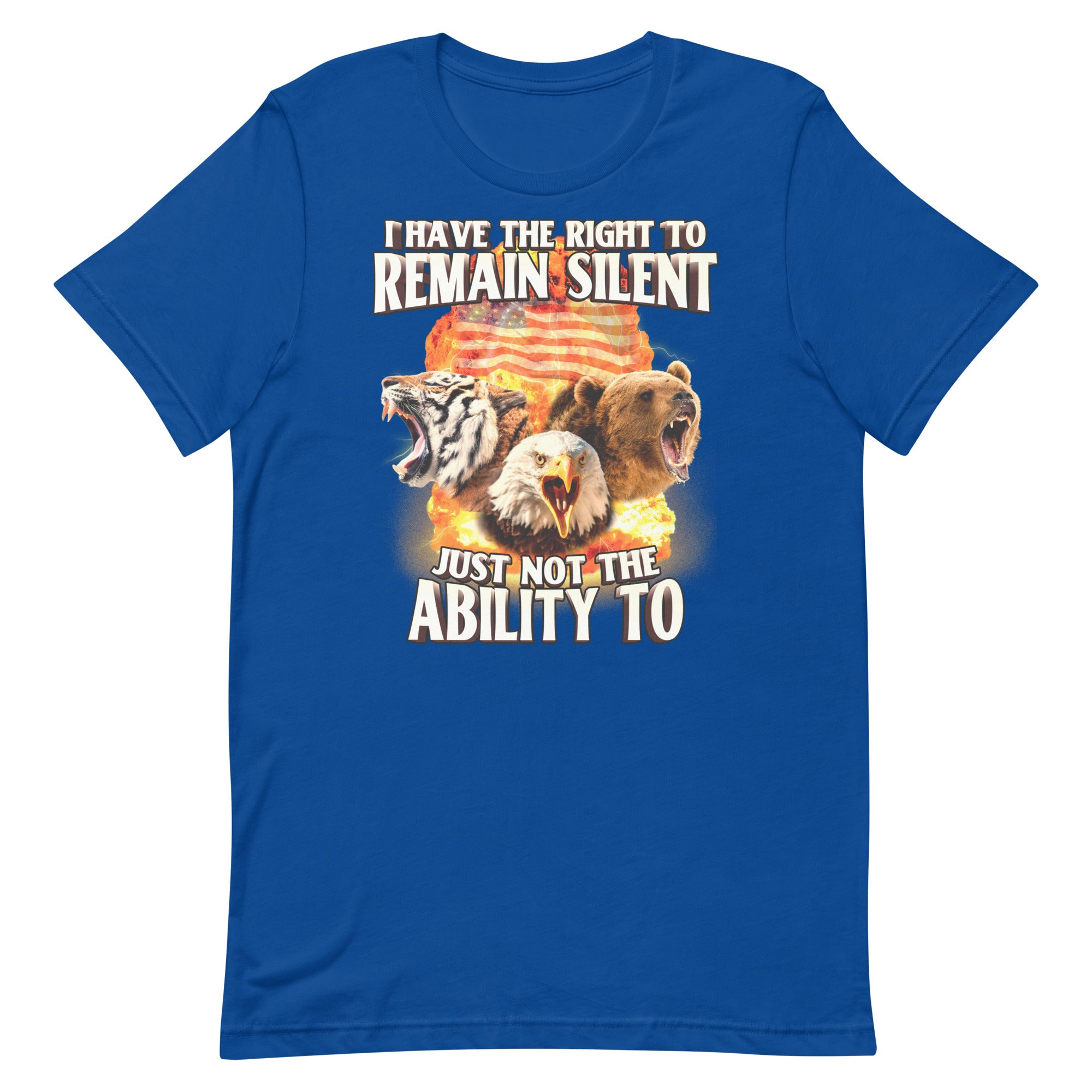 The Right to Remain Silent Unisex t-shirt