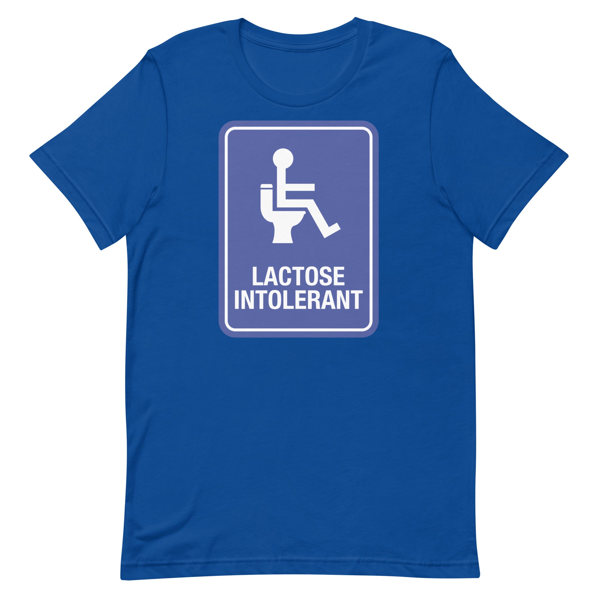 Lactose Intolerant Handicap Unisex t-shirt