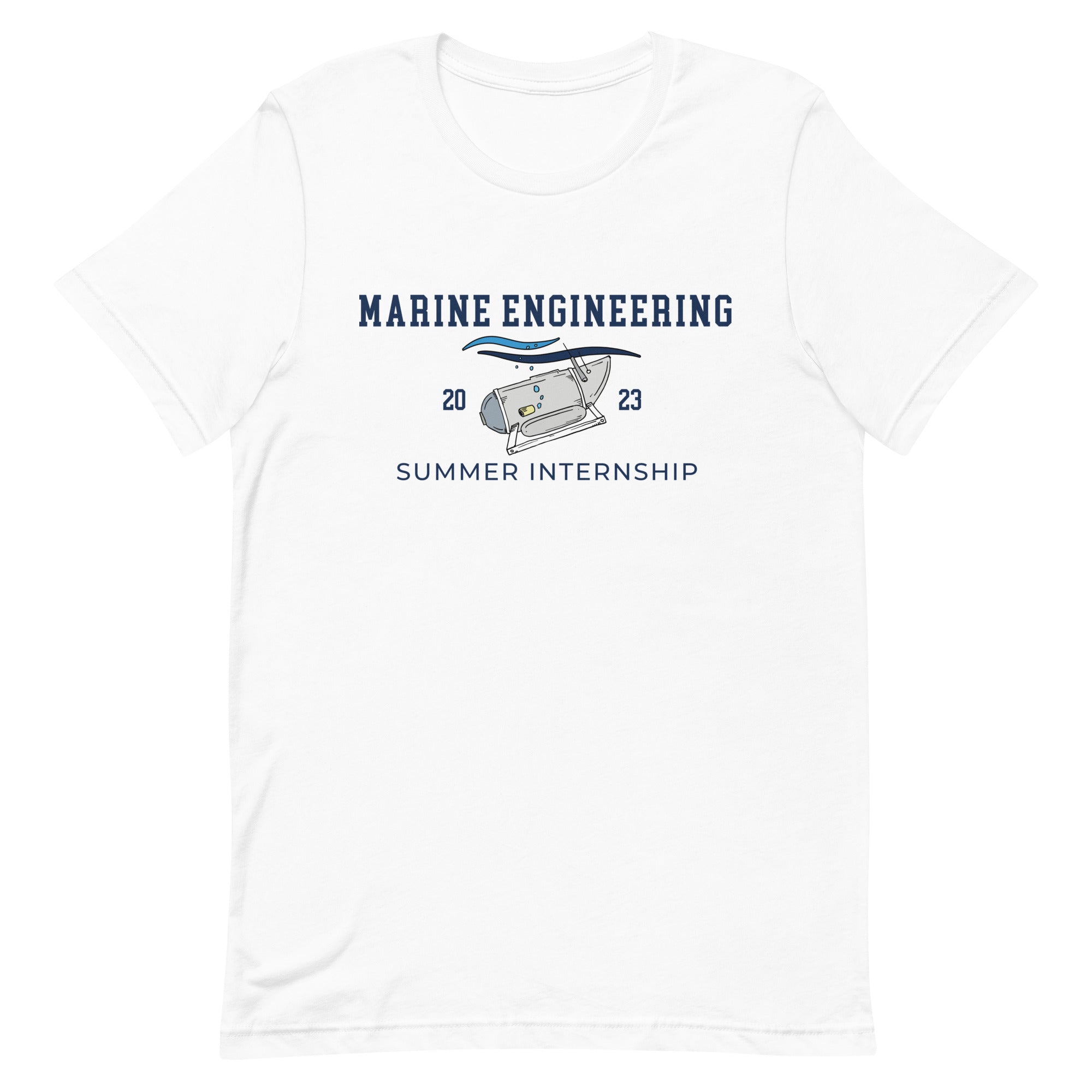 Marine Engineering Summer Internship Unisex t-shirt