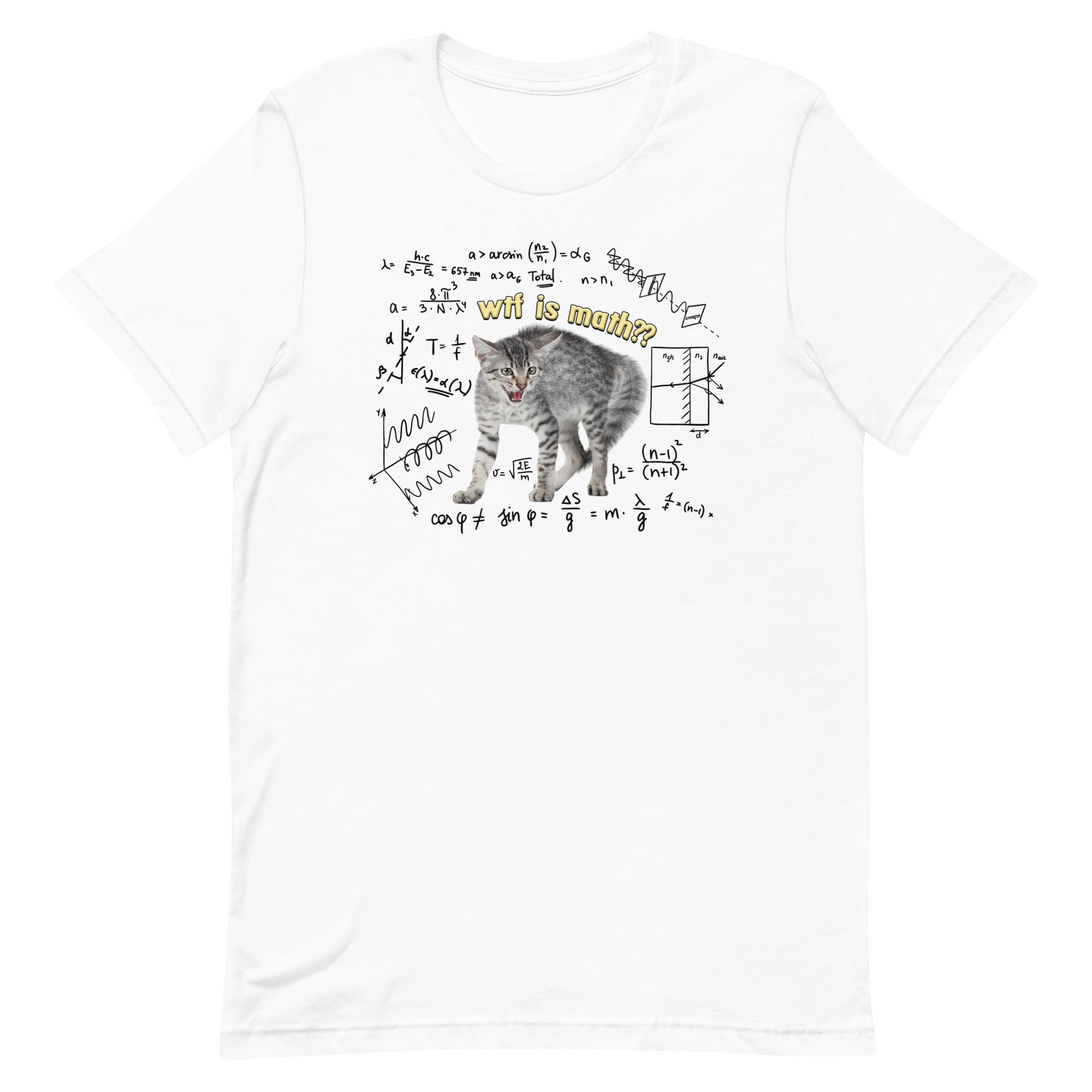 Wtf is Math Unisex t-shirt