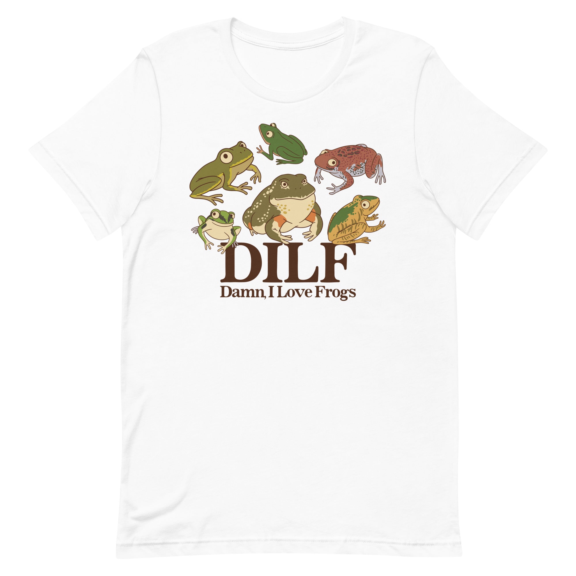 DILF (Damn, I Love Frogs) Unisex t-shirt