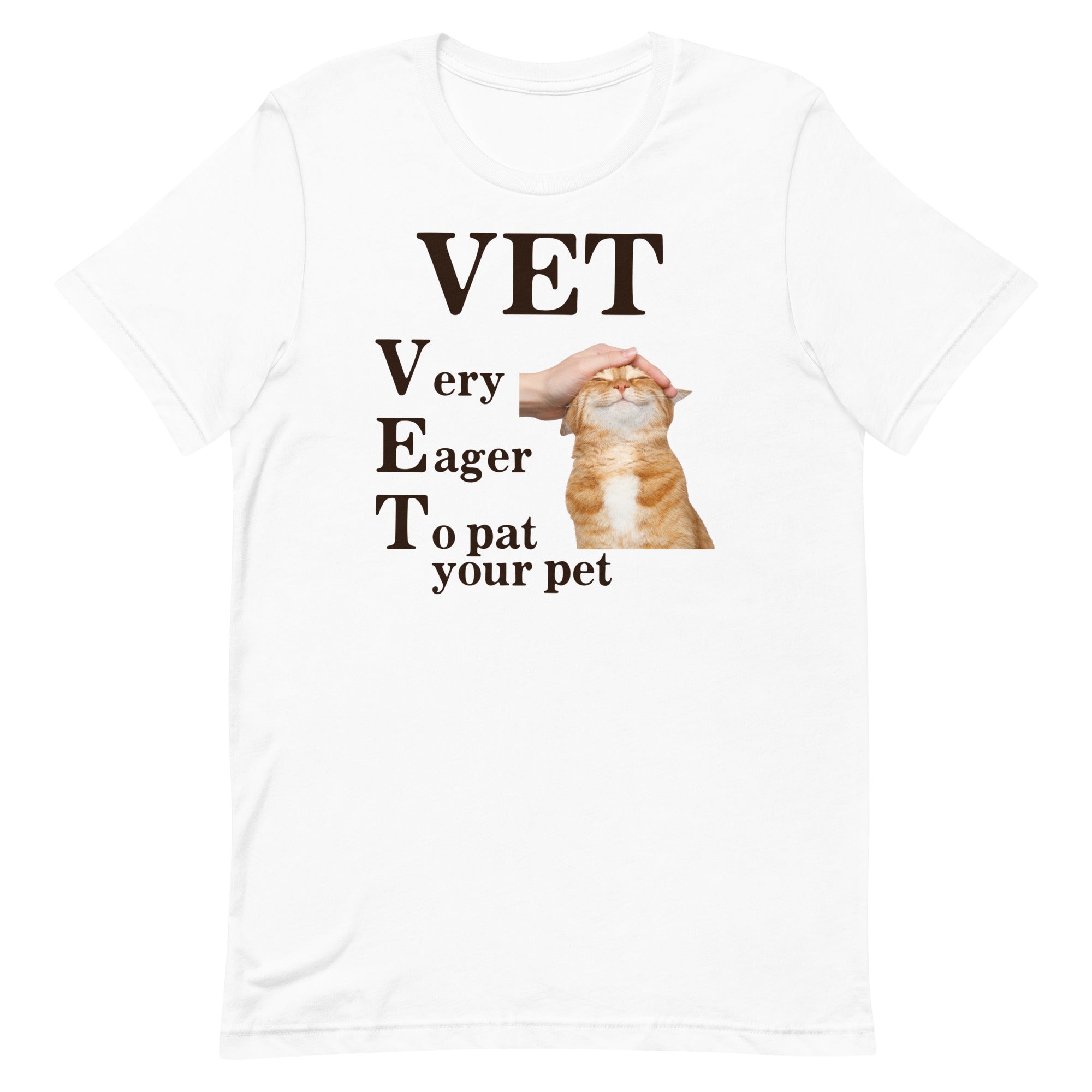 VET (Very Eager to Pat) Unisex t-shirt