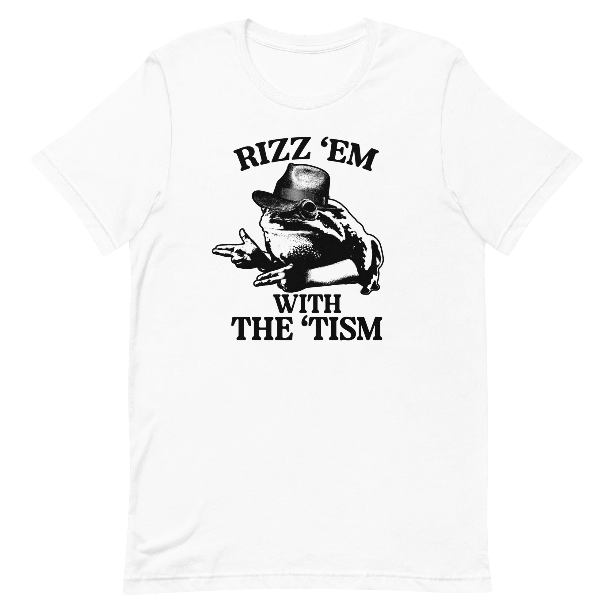 Rizz 'Em With the 'Tism (Frog) Unisex t-shirt