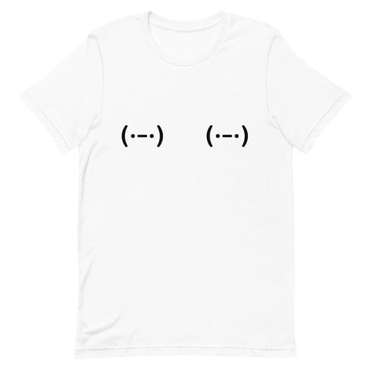 Nipple Piercing Emoji Unisex t-shirt