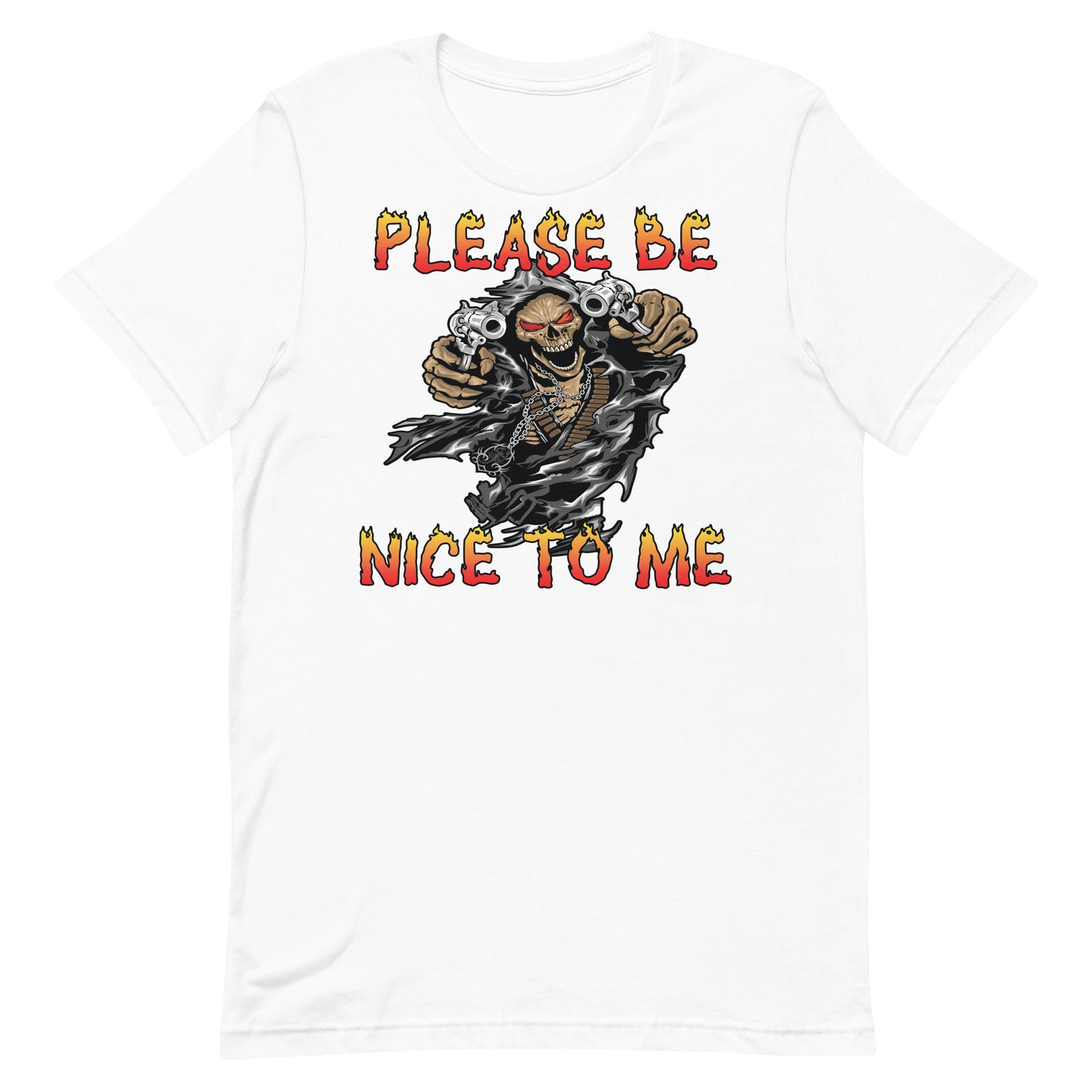 Please Be Nice to Me Unisex t-shirt