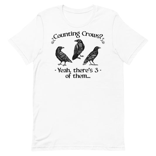 Counting Crows? There's 3 of Them Unisex t-shirt