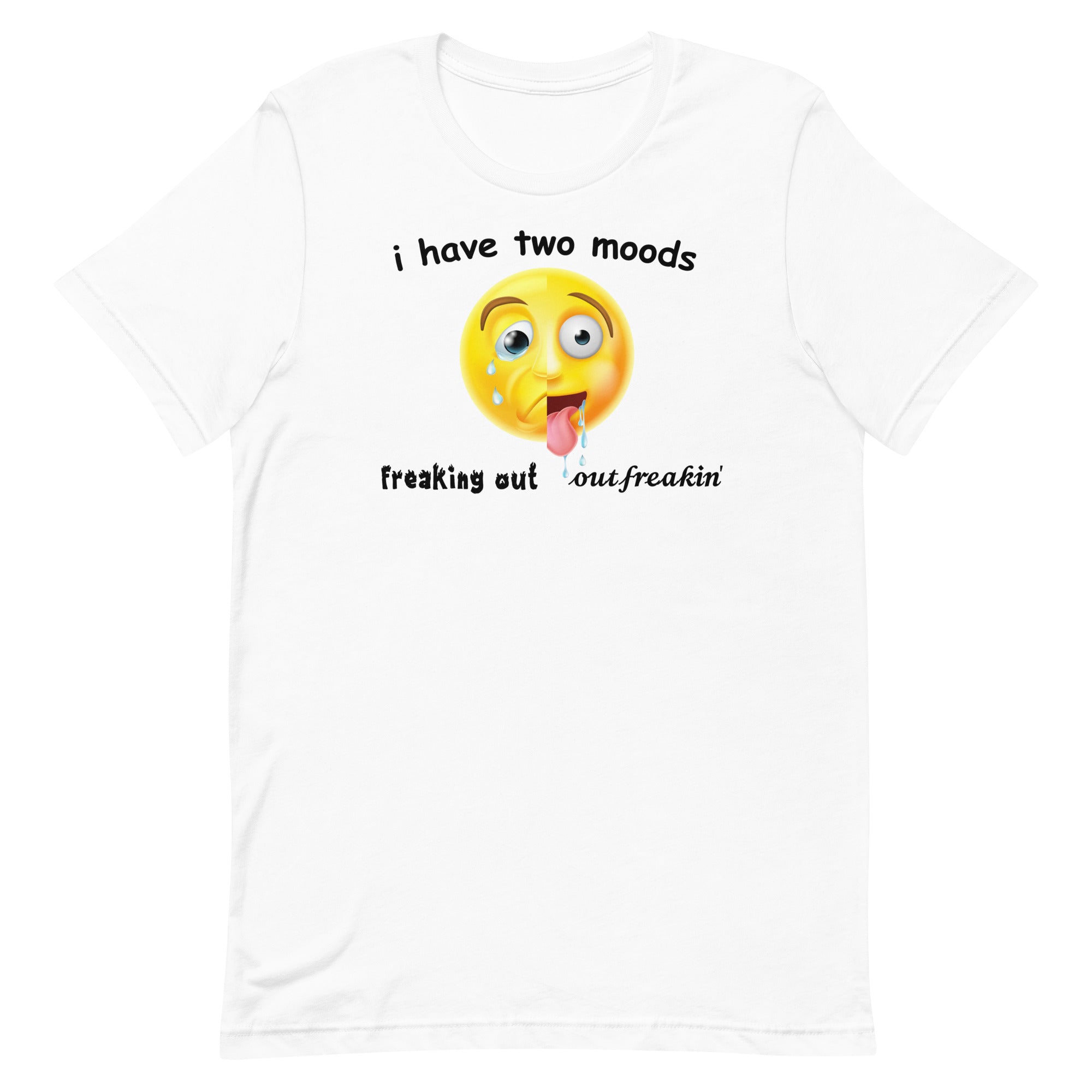 Freaking Out Out Freakin' (Emoji) Unisex t-shirt