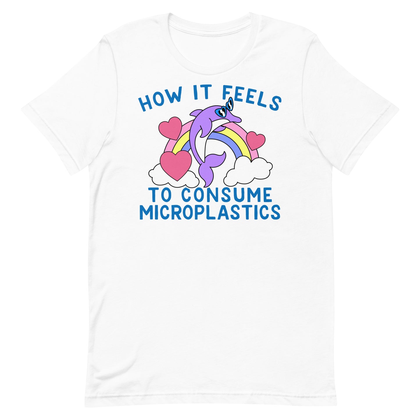 How it Feels to Consume Microplastics Unisex t-shirt