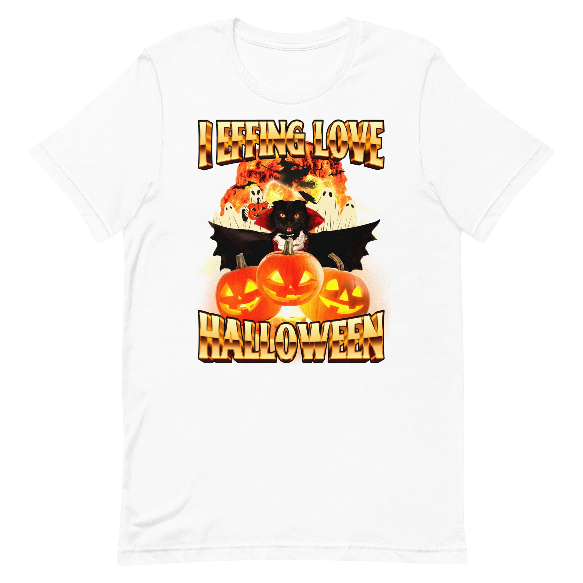 I Effing Love Halloween Unisex t-shirt