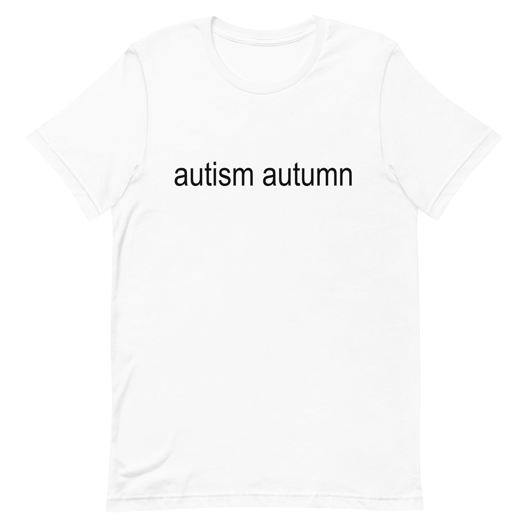 Autism Autumn Unisex t-shirt